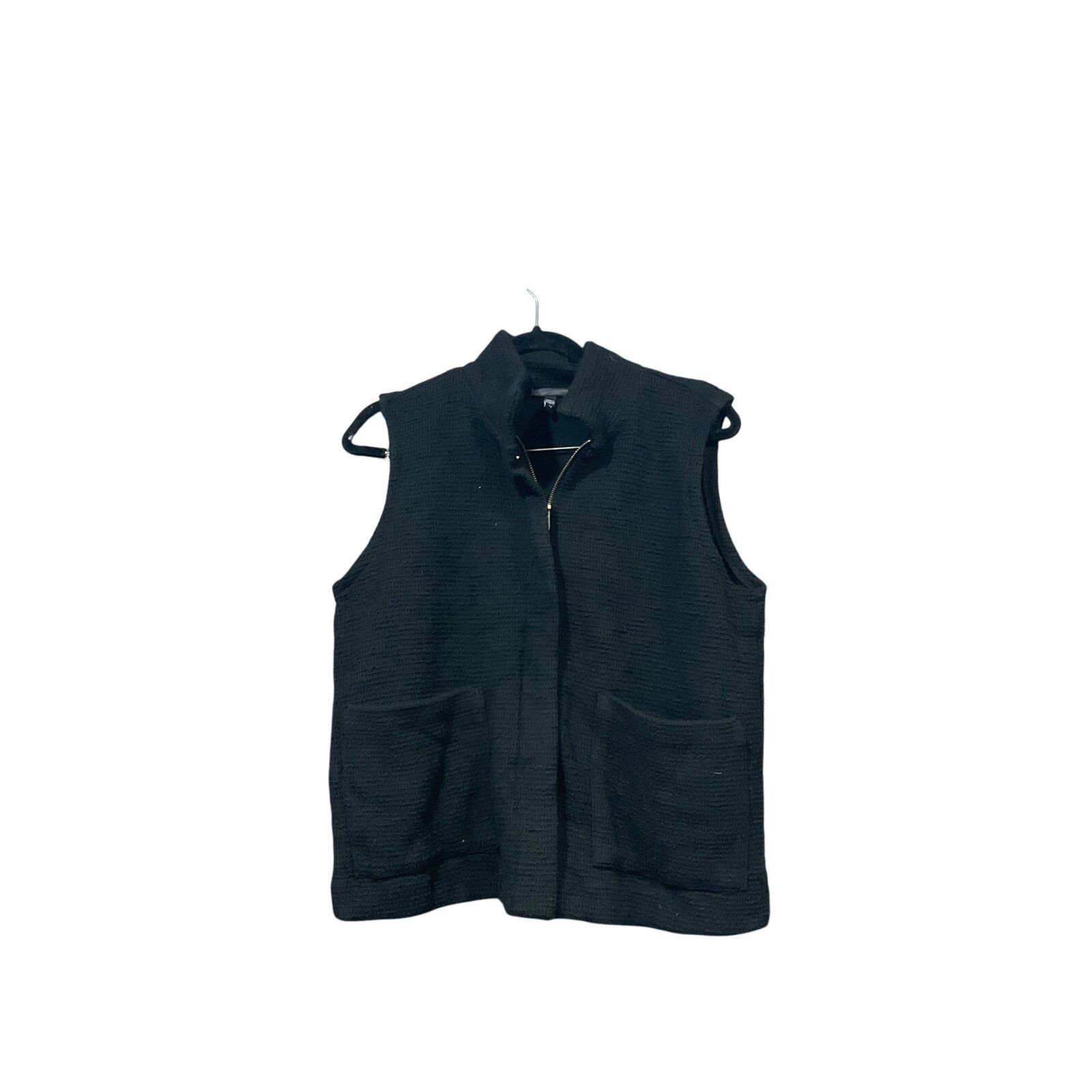 Eileen Fisher Eileen Fisher Vest Women Small Black Organic Cotton NWOT Size S / US 4 / IT 40 - 3 Thumbnail
