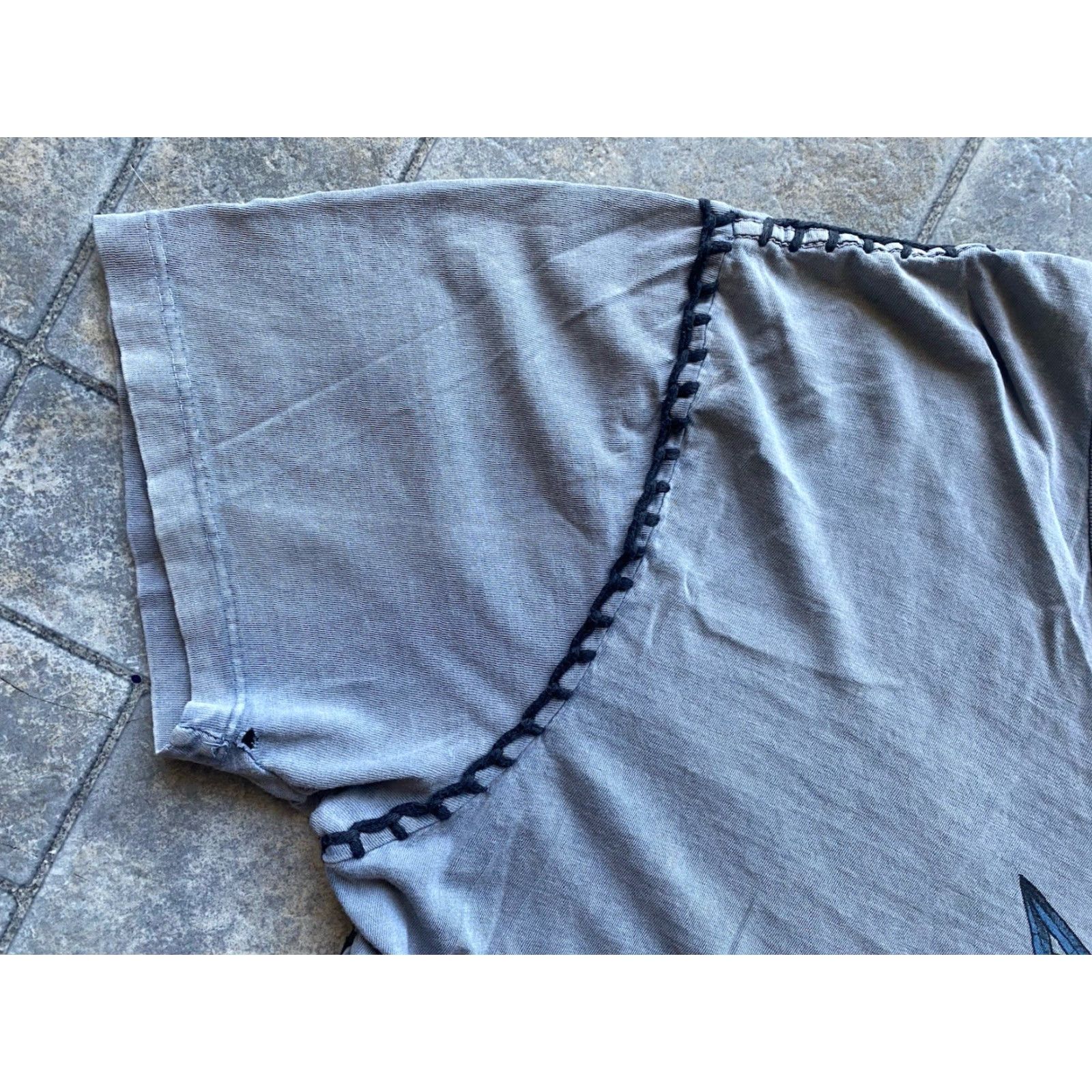 Vintage Eighty Eight T-Shirt Men L Gray Tribal Cross Y2K Short Sleeve Regular Vintage? Size US L / EU 52-54 / 3 - 7 Thumbnail