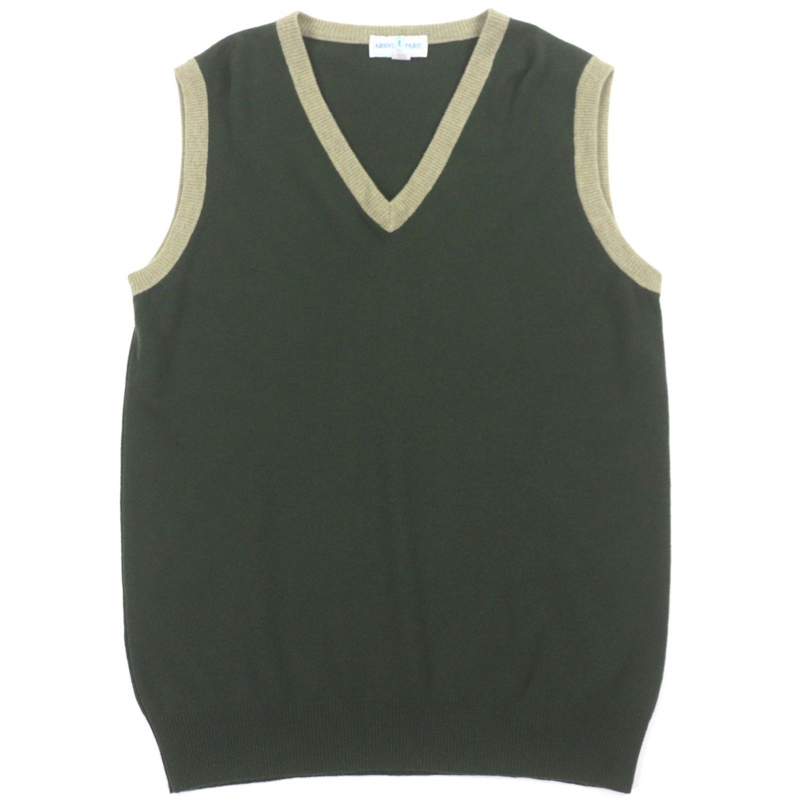 Other Other Arnys Paris Cashmere Knit Gilet Textile Tops DUTY FREE for USA Size ONE SIZE - 1 Thumbnail