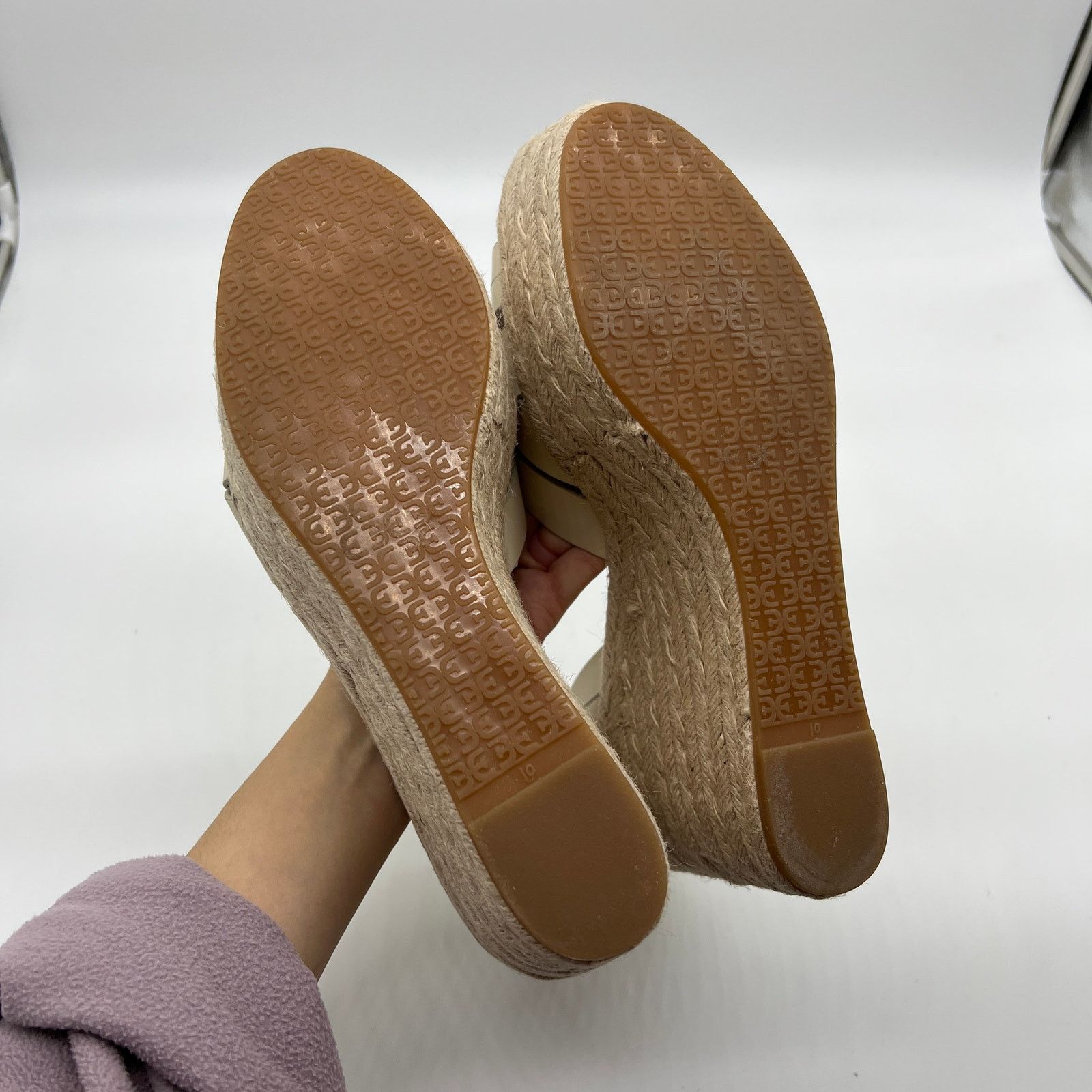 Other Sam Edelman Shoes Size 10 M Woven Leather Wedges Size US 10 / IT 40 - 13 Thumbnail