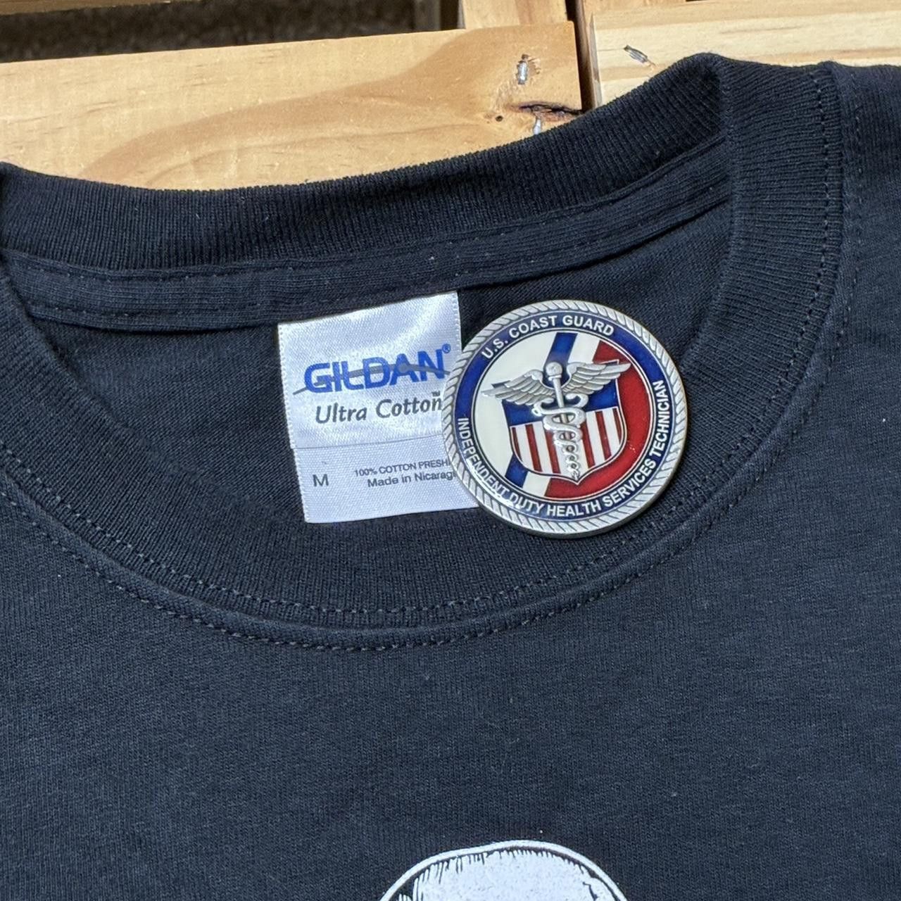 Gildan "The Drinking Will..." Black Y2K Political Tee Size Medium Size US M / EU 48-50 / 2 - 3 Thumbnail