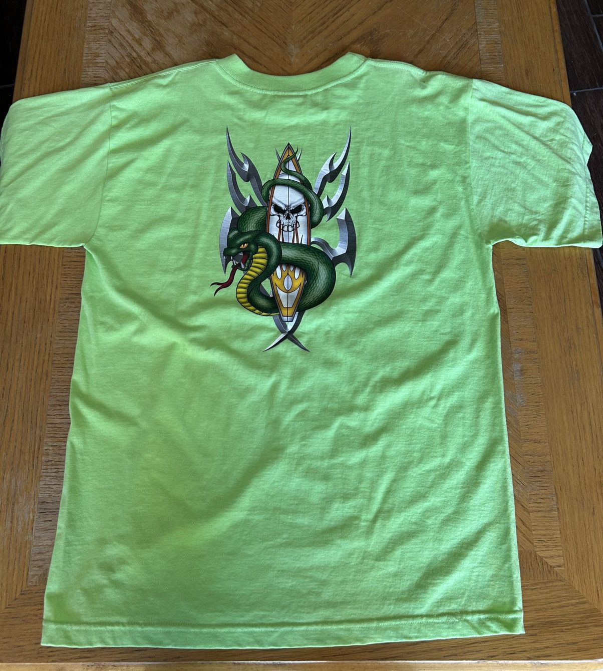 Other Neon green “Extreme Limit” T-Shirt Size US XL / EU 56 / 4 - 2 Thumbnail