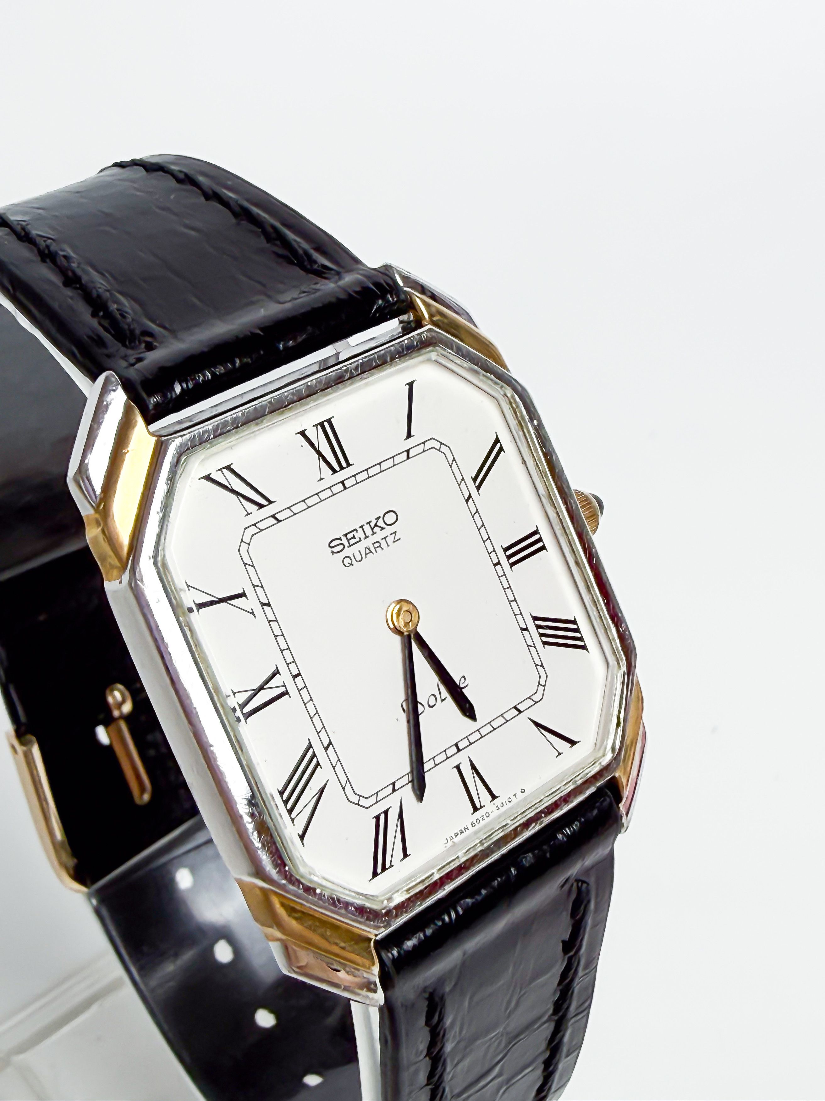 Seiko Seiko Dolce 6020-5940 Roman Numeral Tank Watch Size ONE SIZE - 6 Thumbnail