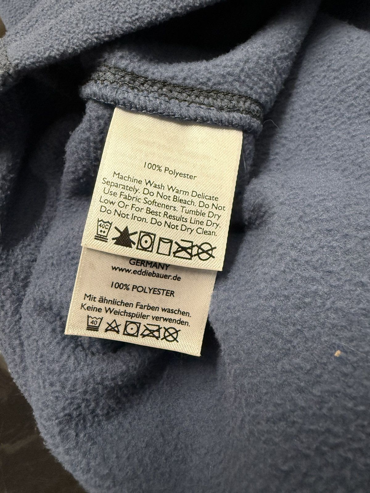 Eddie Bauer Eddie Bauer Half zip Navy Blue sweater Size US S / EU 44-46 / 1 - 4 Thumbnail