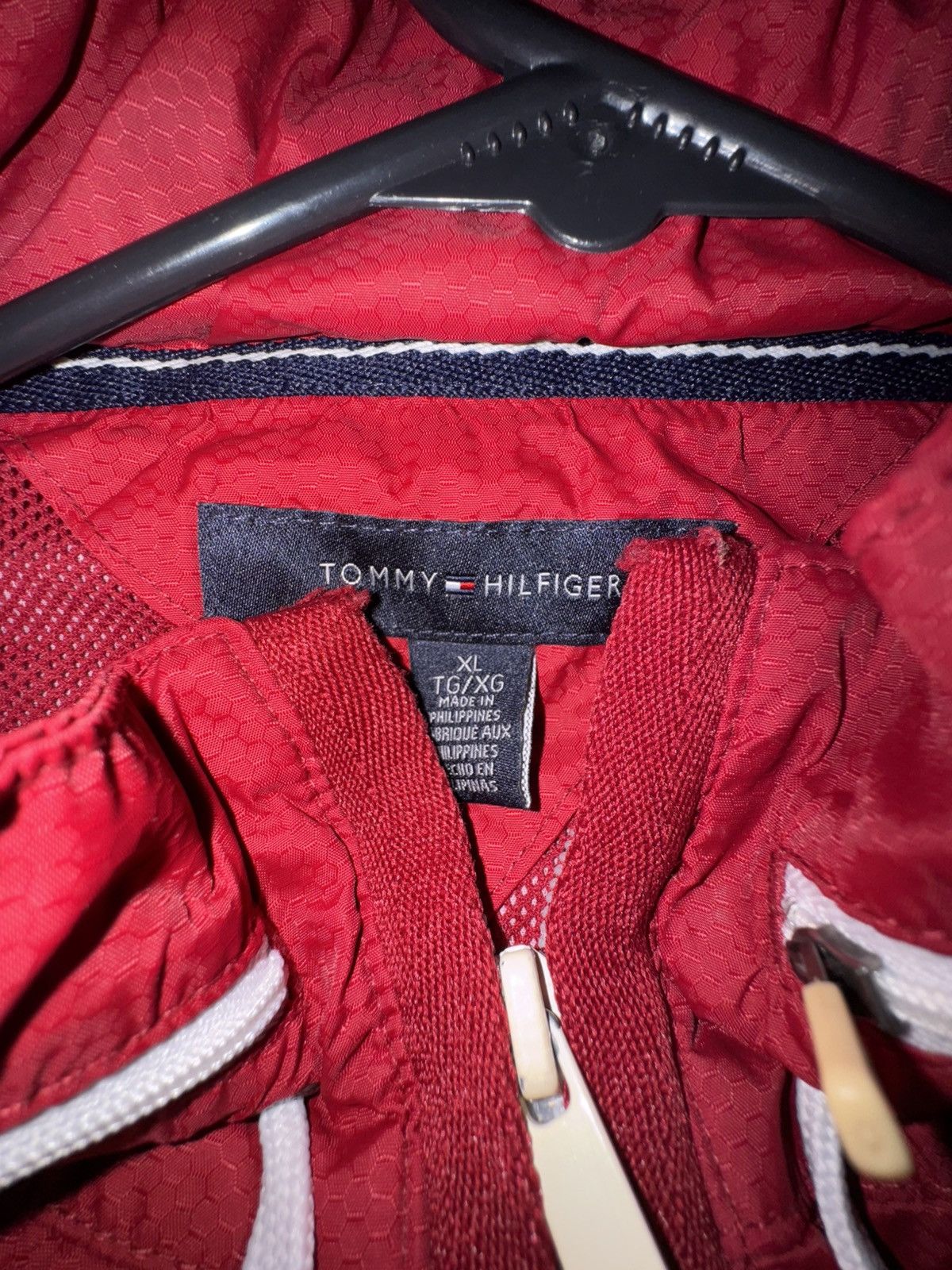 Tommy Hilfiger Vintage Windbreaker Tommy Hilfiger Size US XL / EU 56 / 4 - 3 Thumbnail