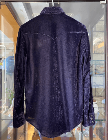 Saint Laurent Paris SLP shirt with cat's-eye buttons and glitter Size US M / EU 48-50 / 2 - 2 Thumbnail