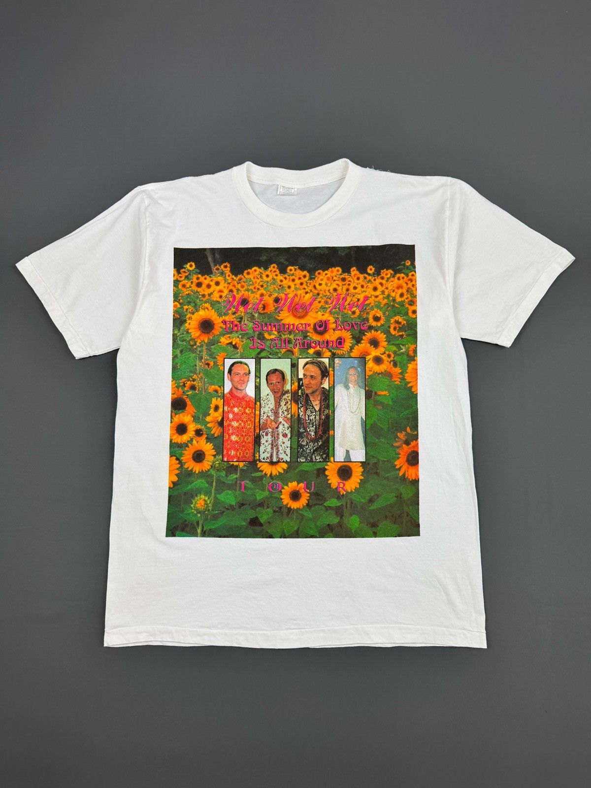 Band Tees × Vintage 1994 Vintage Wet Wet Wet The Summer of Love T-Shirt Size US XL / EU 56 / 4 - 1 Thumbnail