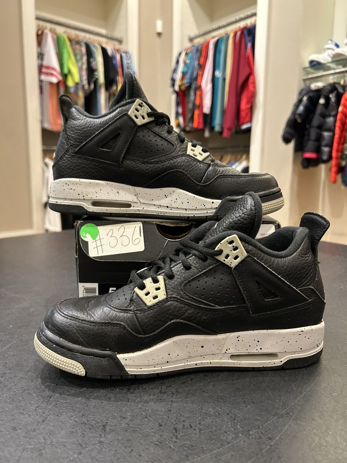 Jordan Brand Jordan 4 Retro ‘Oreo’ GS Size US 5 / EU 37 - 2 Thumbnail