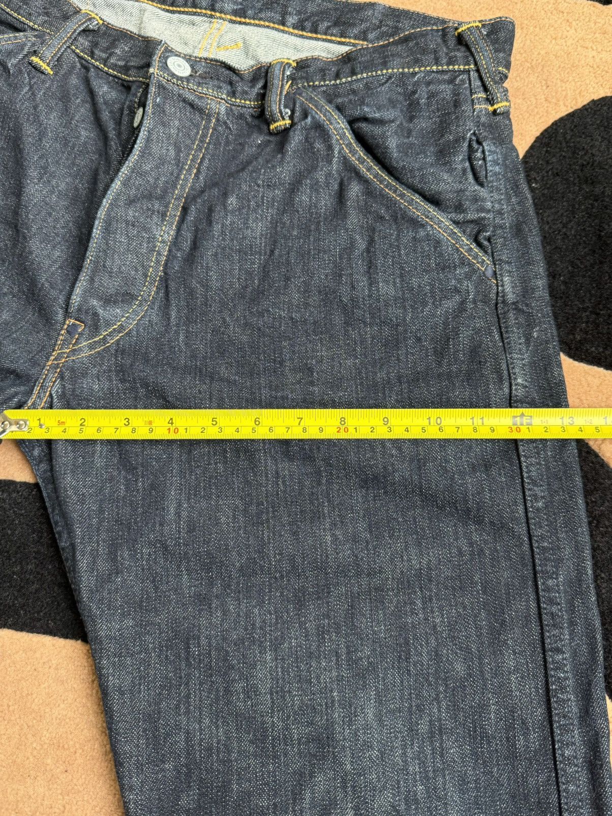 Evisu × Japanese Brand × Vintage evisu little double daicock style cropped jeans size：36 Size US 36 / EU 52 - 11 Thumbnail