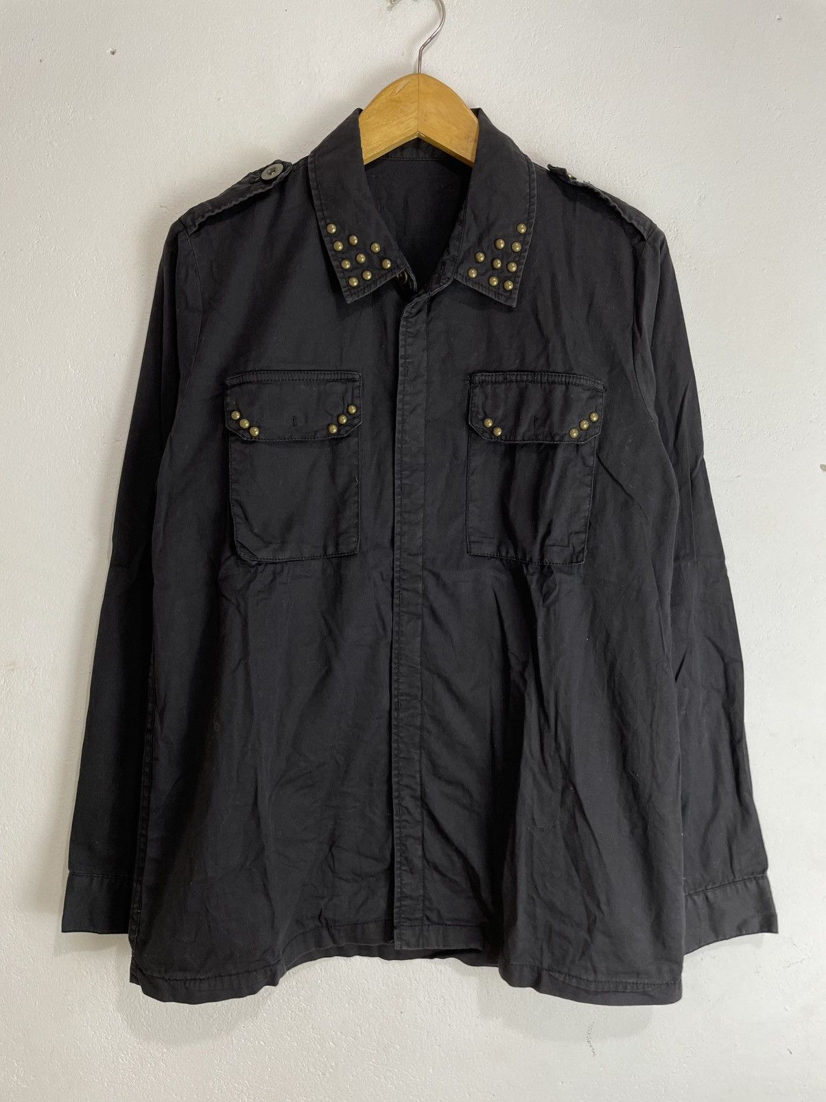 GOA Japanese Ozoc Gothic Studded Shirt Seditionaries Punks style Size US S / EU 44-46 / 1 - 10 Thumbnail