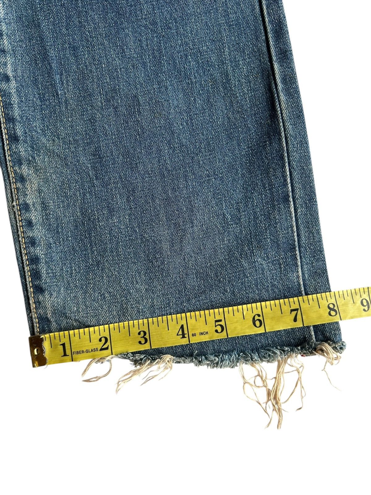 Japanese Brand × Kapital × Vintage Vintage Edwin Selvedge Distressed Punk Grunge Denim Jeans Size US 30 / EU 46 - 22 Thumbnail