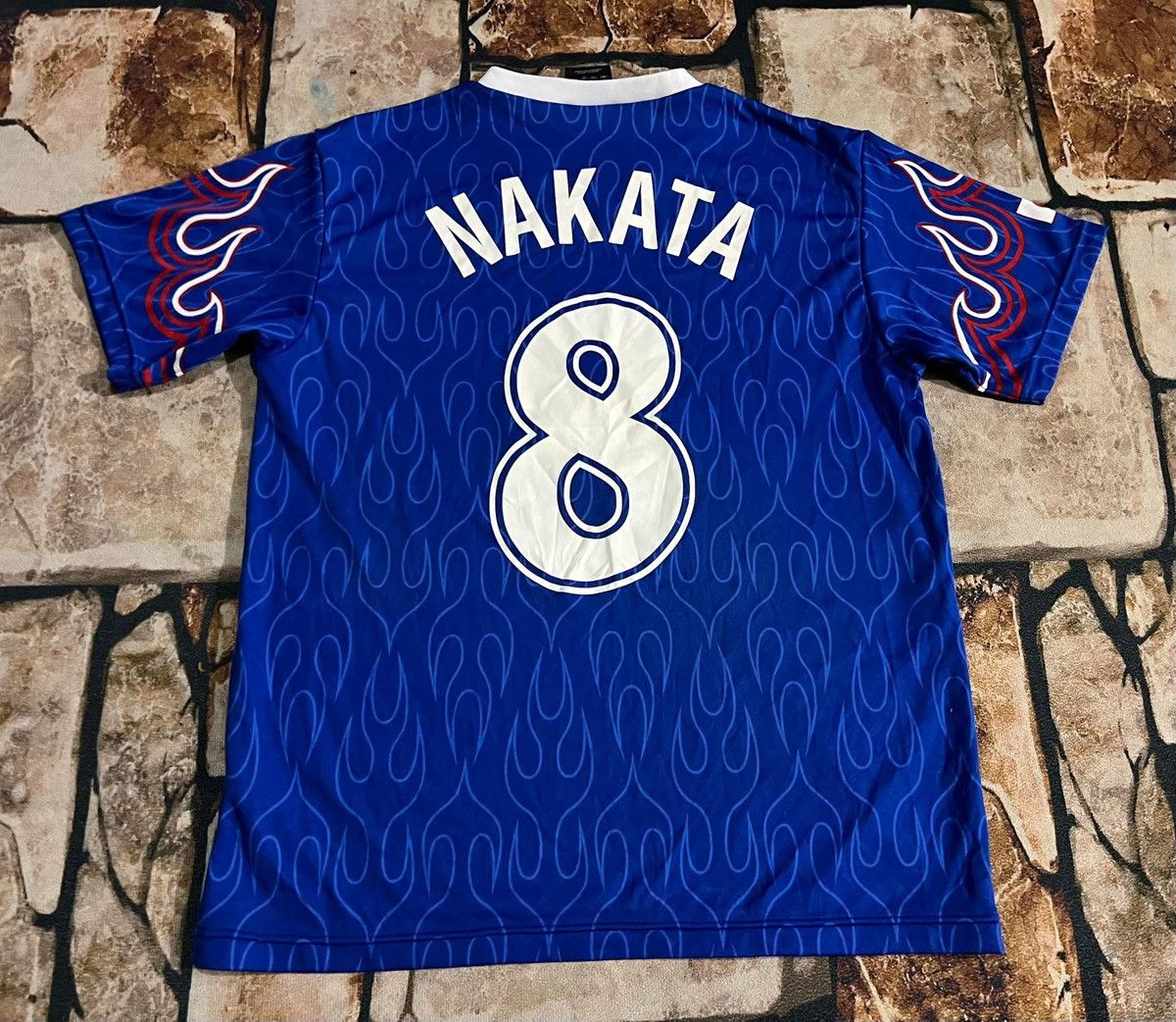 Adidas 🔥VTG ADIDAS FLAME JAPAN JERSEY FIFA WC Size US M / EU 48-50 / 2 - 7 Thumbnail