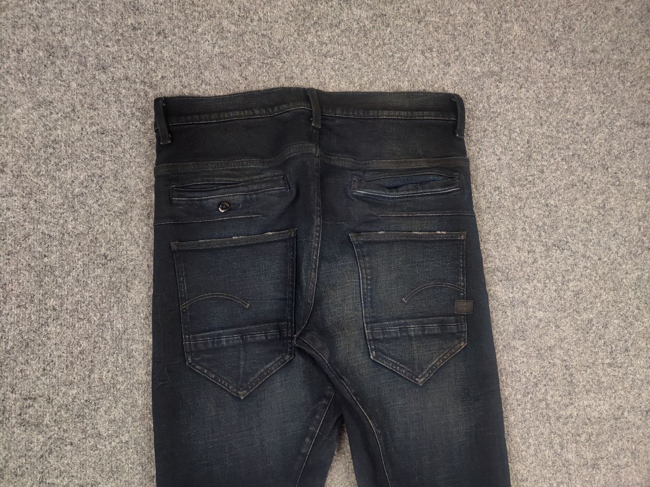 G-Star G Star Raw d staq 3d Waxed Denim Jeans if six was nine LGB Size US 31 - 9 Thumbnail