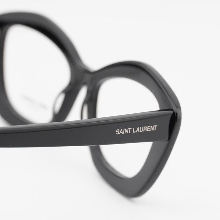 Saint Laurent Paris Saint Laurent SL68OPT 001 Eyeglasses Black 54mm Cat Eye Size ONE SIZE - 6 Thumbnail