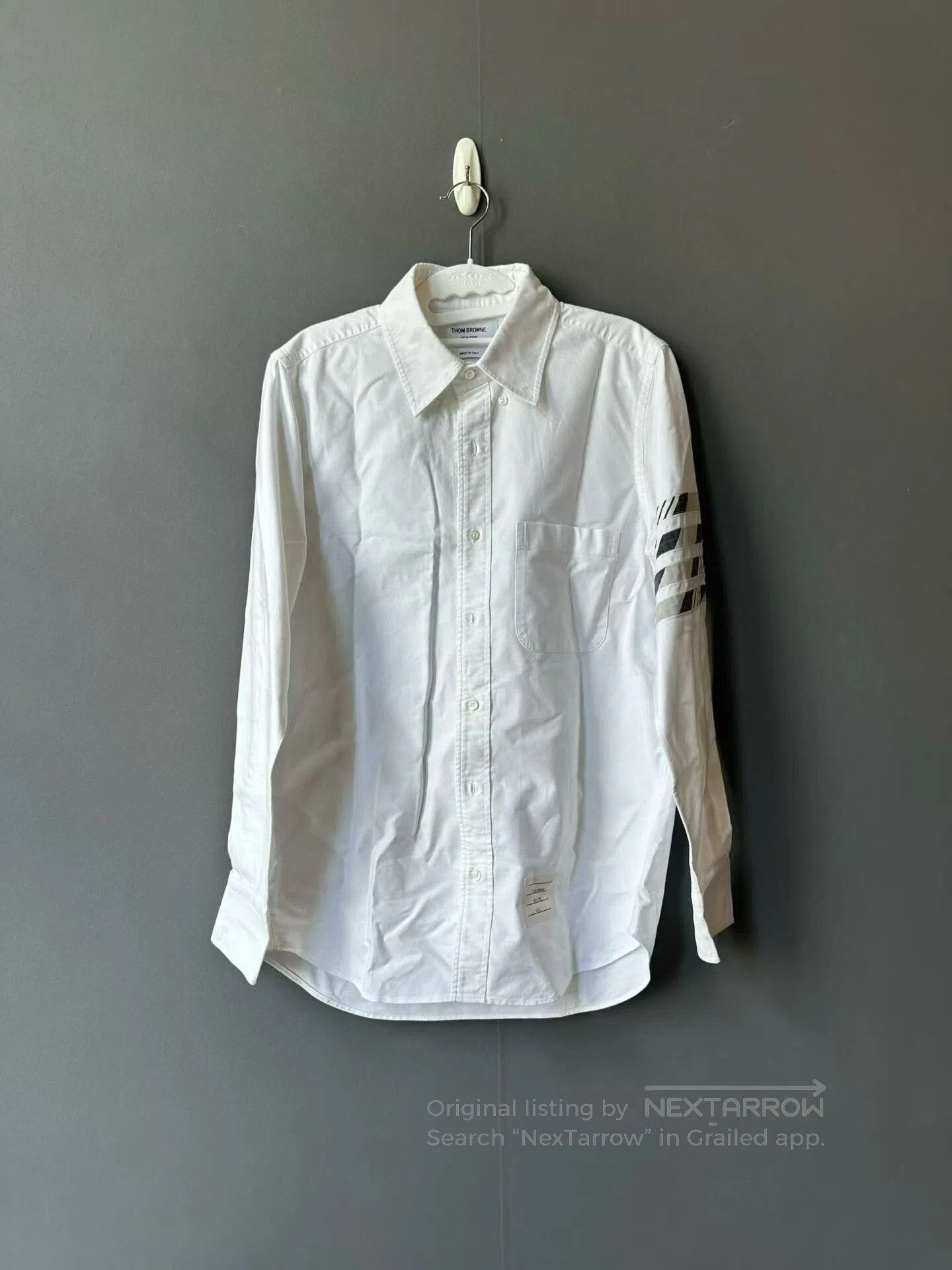 Thom Browne Thom Browne Sleeve Badge Shirt. Size US S / EU 44-46 / 1 - 1 Thumbnail