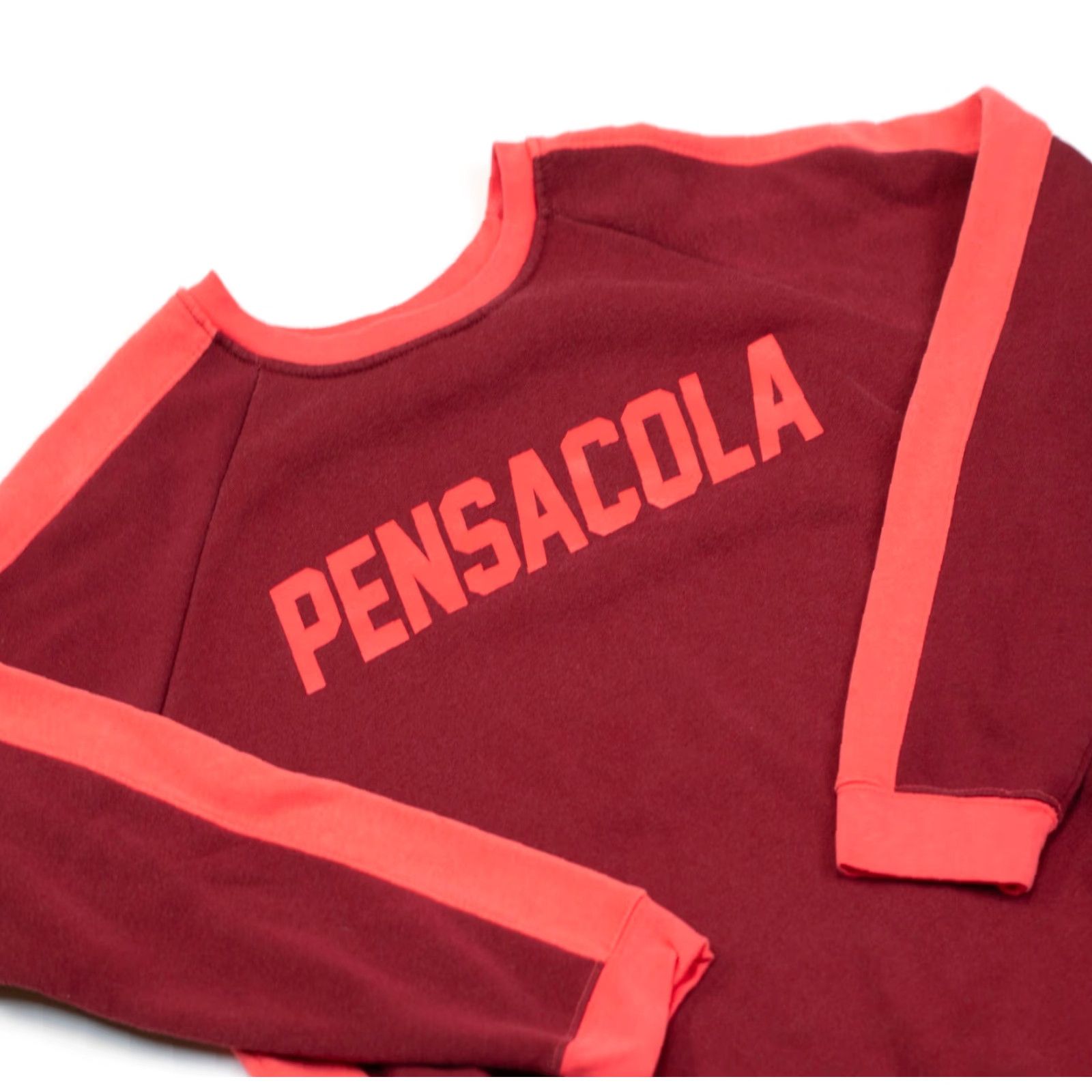 Vintage VINTAGE Salt Creek Sweatshirt Men L Red College Florida 90s Logo Crewneck Pullover Cotton Blend Fleece Sample Fits Regular Mens Size US L / EU 52-54 / 3 - 2 Thumbnail