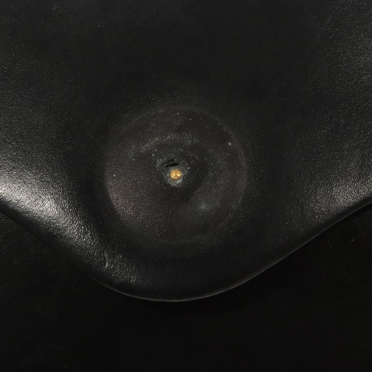 Dior DIOR Chain Shoulder Bag Leather Black Gold Size ONE SIZE - 9 Thumbnail