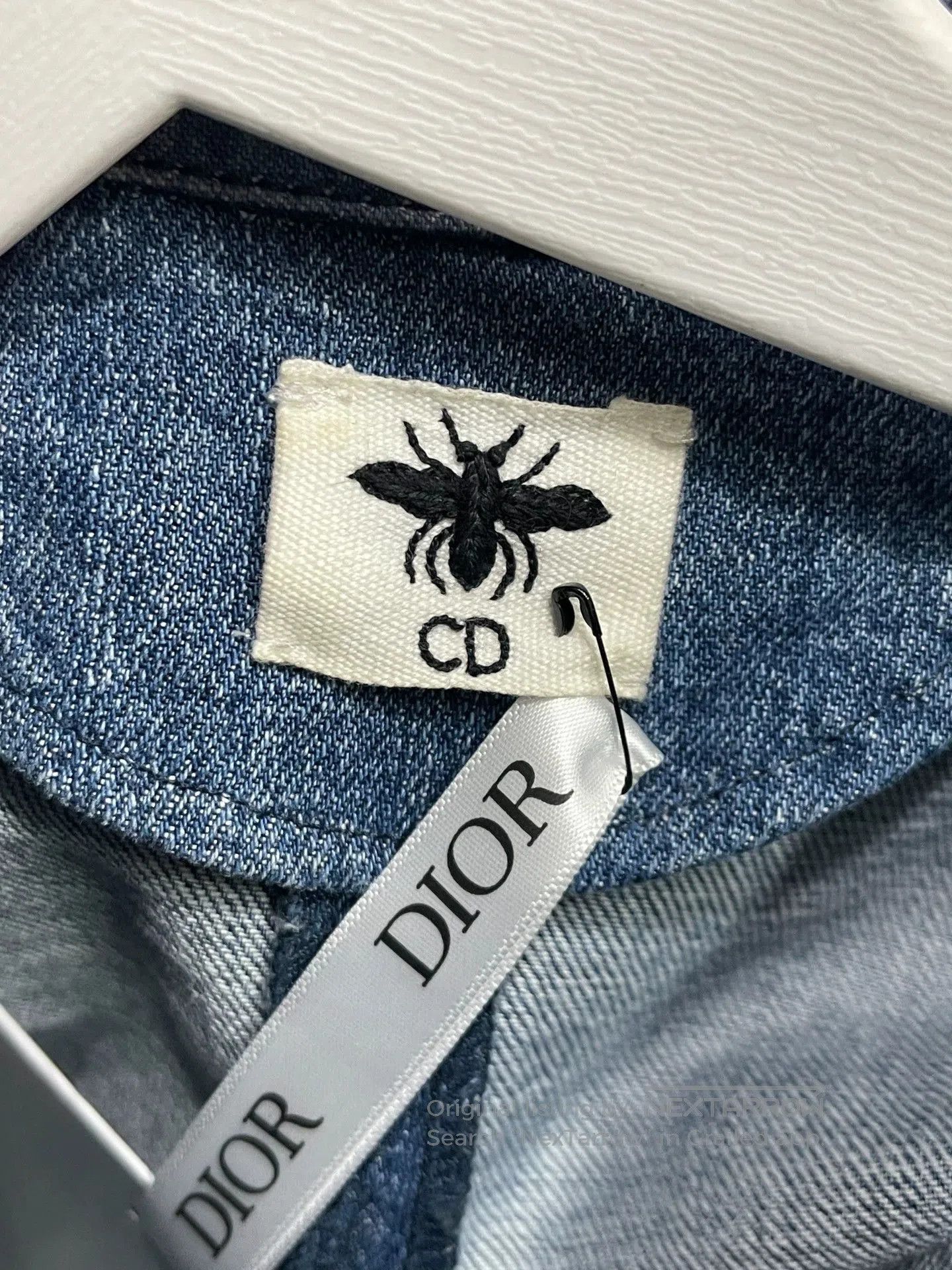Dior Dior Double-Breasted Denim Jacket. Size US S / EU 44-46 / 1 - 7 Thumbnail