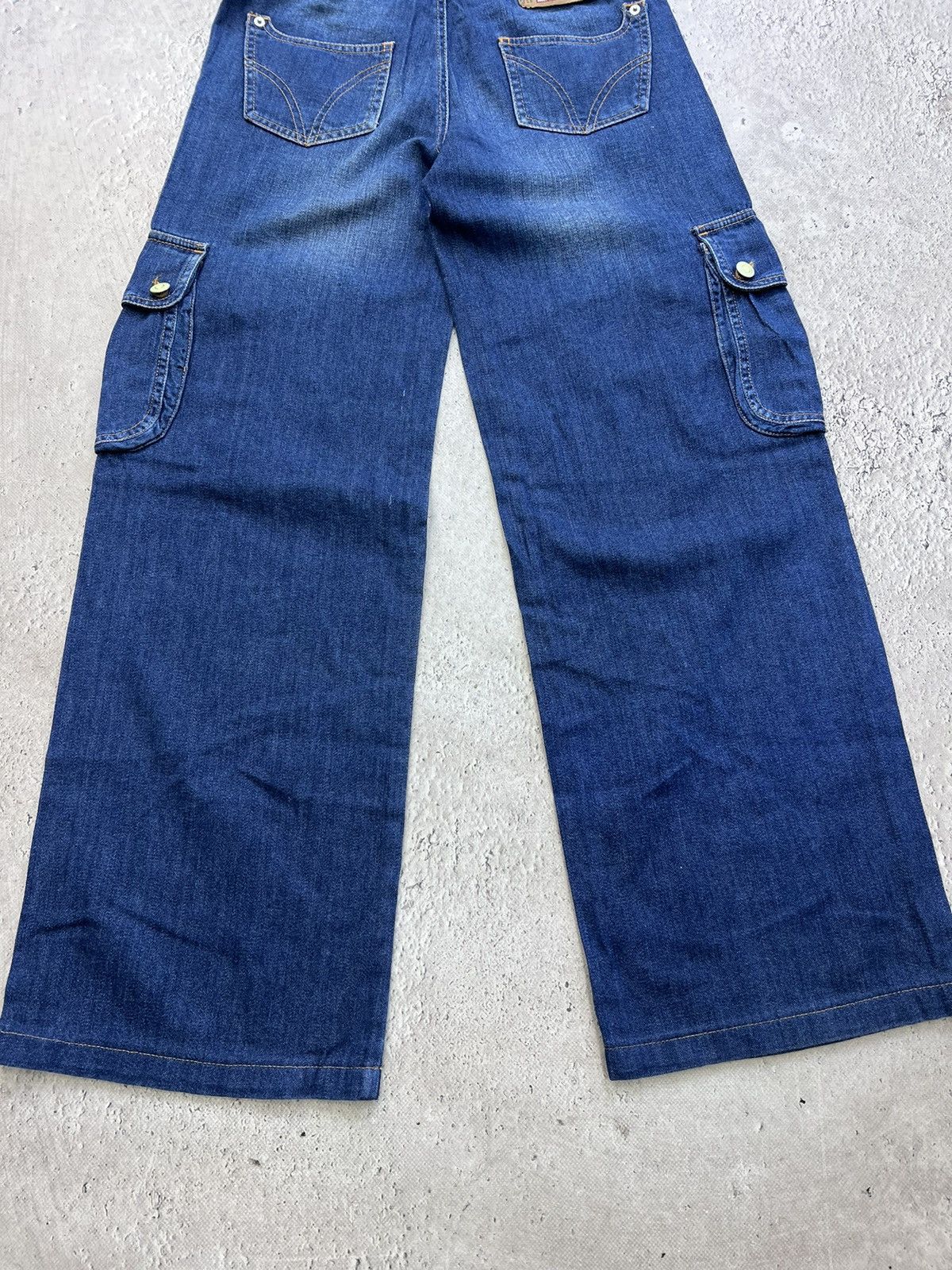 Dolce & Gabbana × Vintage Vintage Dolce & Gabanna Luxury Blue Women's Cool Jeans Size 27" / US 4 / IT 40 - 12 Thumbnail