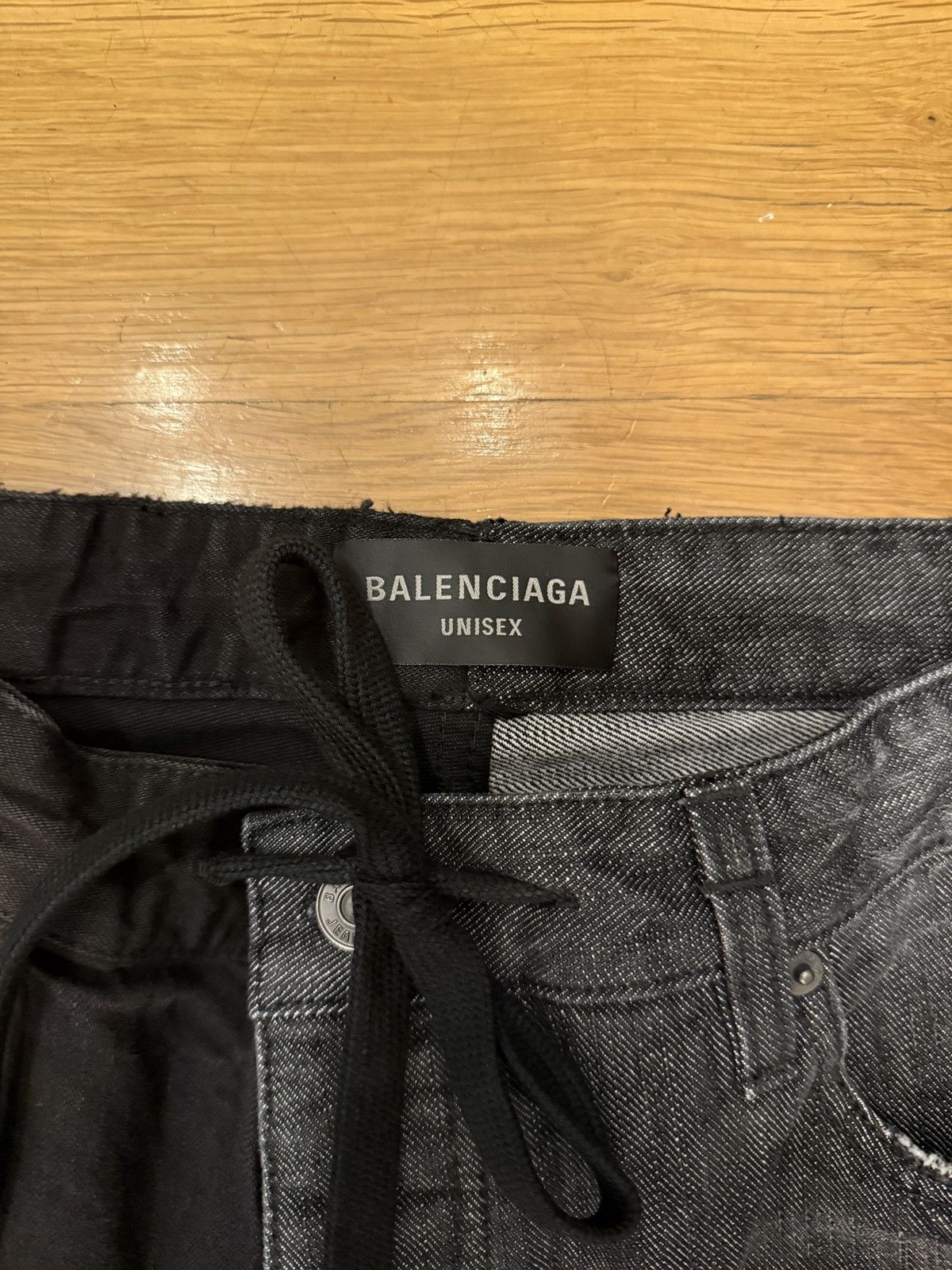 Balenciaga 50/50 Split Jeans Size US 32 / EU 48 - 3 Thumbnail