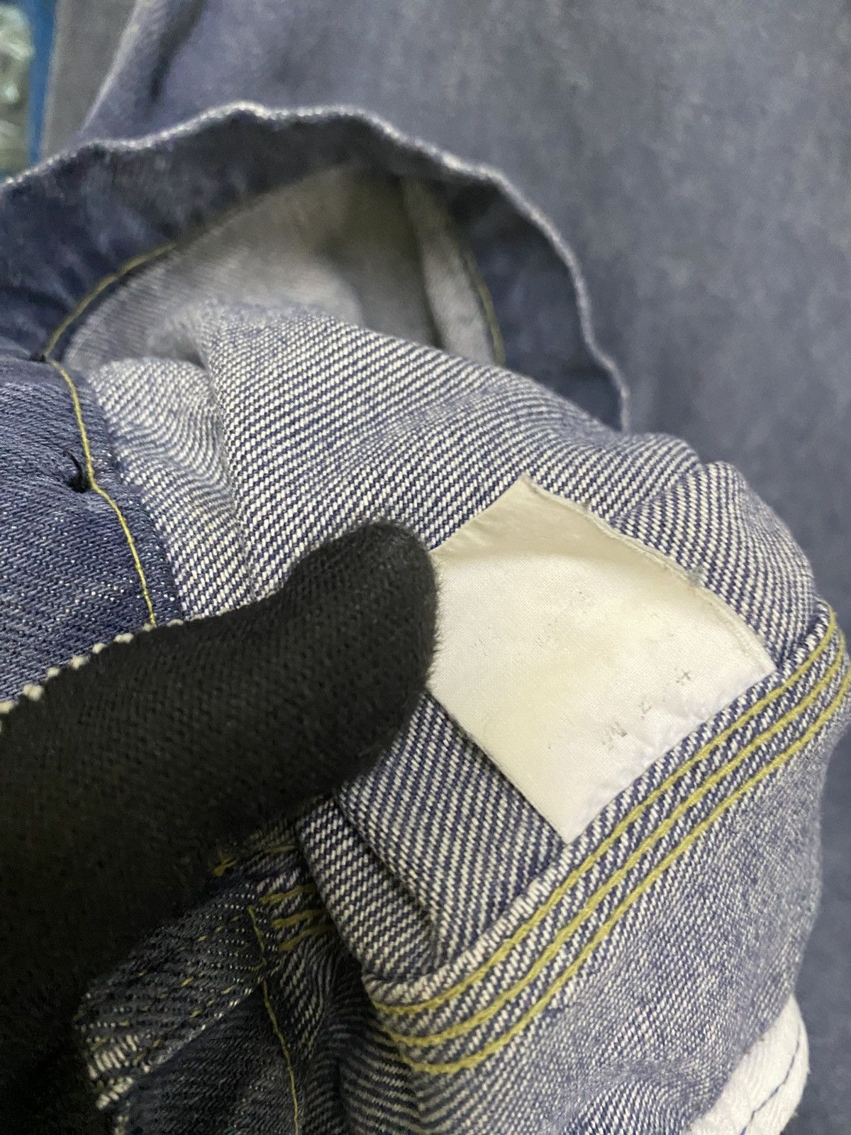 Japanese Brand Vintage SYNAPS Denim Work Jacket Japan Style Zip-Up Size US S / EU 44-46 / 1 - 10 Thumbnail