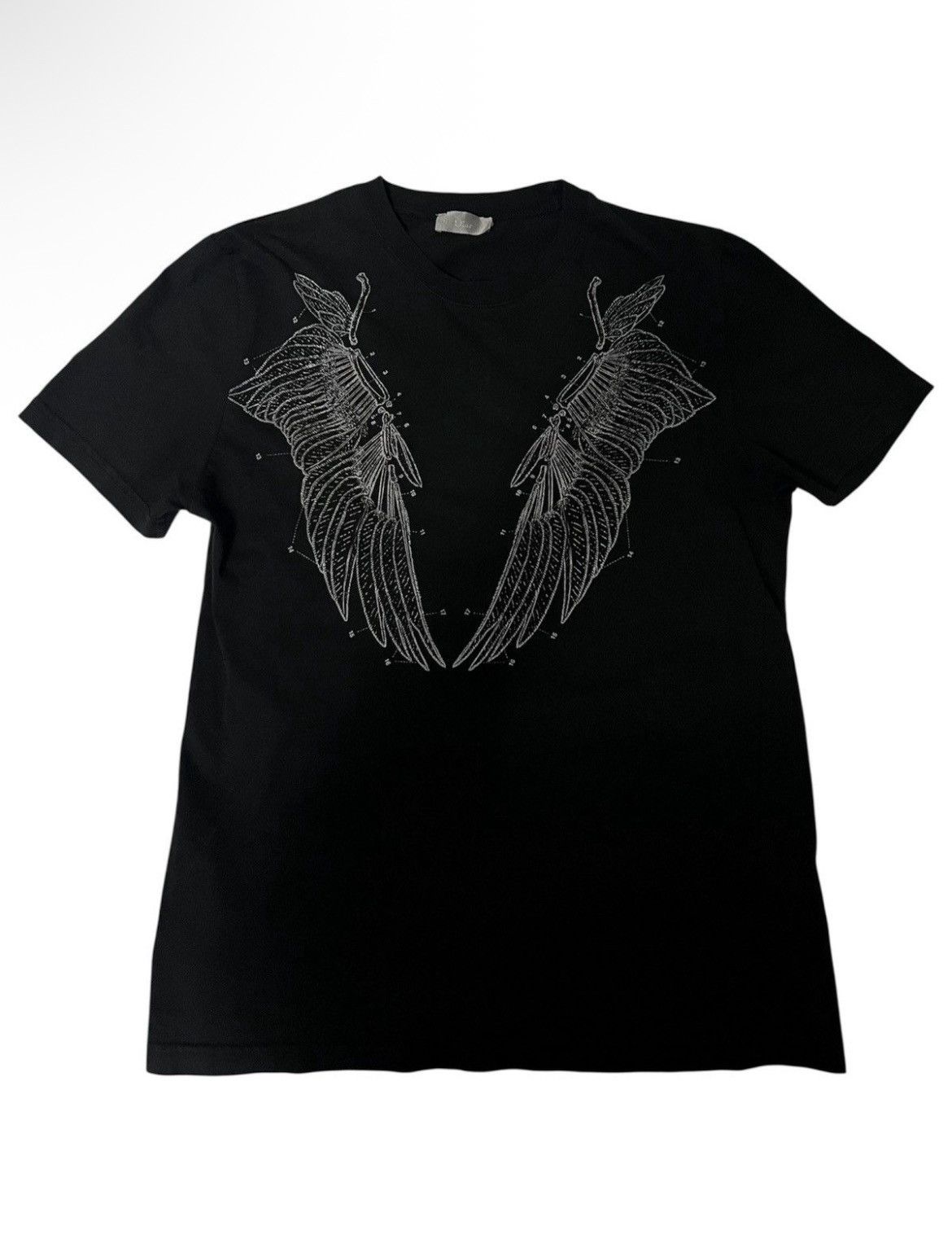 Dior × Hedi Slimane AW 07 Angel Wing T Shirt | Grailed