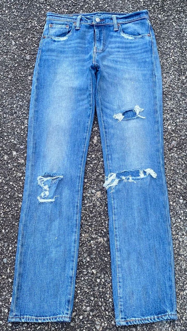 Levi's Vintage Levis 511 Slim Distressed Denim Size US 29 - 1 Thumbnail