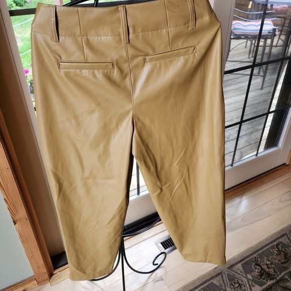 Designer a new day faux leather Sz. 6 pants Size 28" / US 6 / IT 42 - 3 Thumbnail
