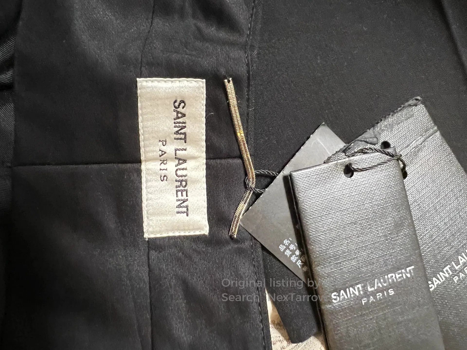Saint Laurent Paris Saint Laurent SS19 Runway Flared Trousers. Size US 36 / EU 52 - 4 Thumbnail