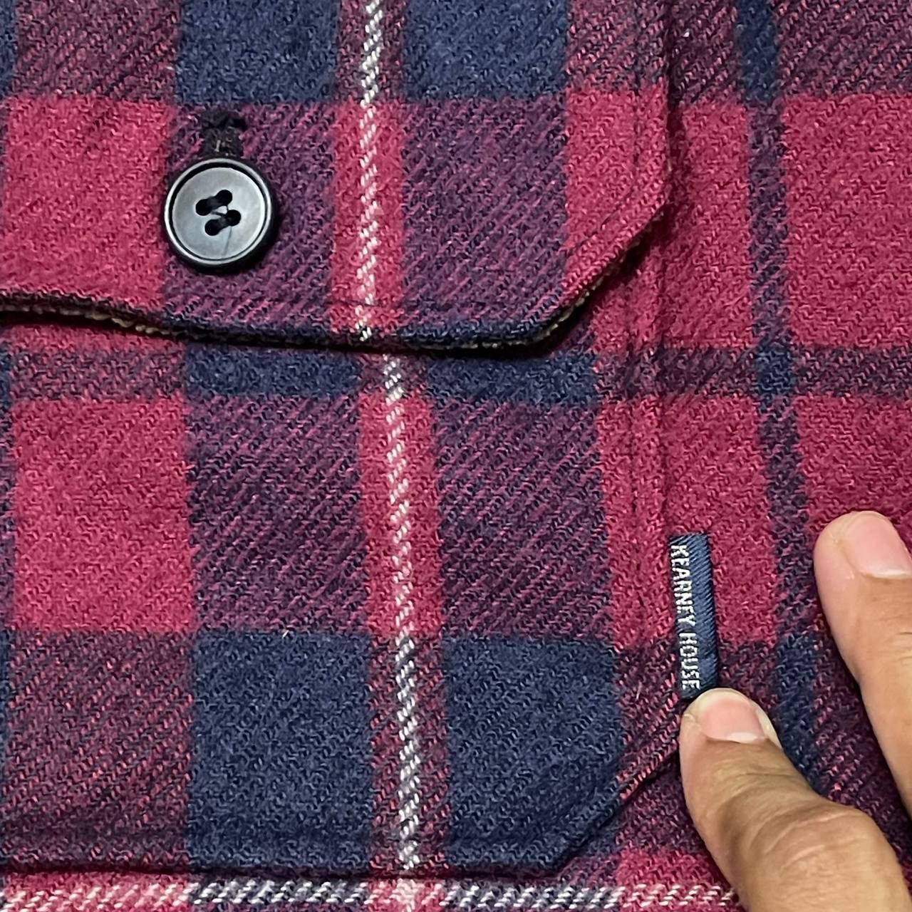 Japanese Brand Vintage Kearney House Check Plaid Jacket Issey Miyake Size US L / EU 52-54 / 3 - 5 Thumbnail