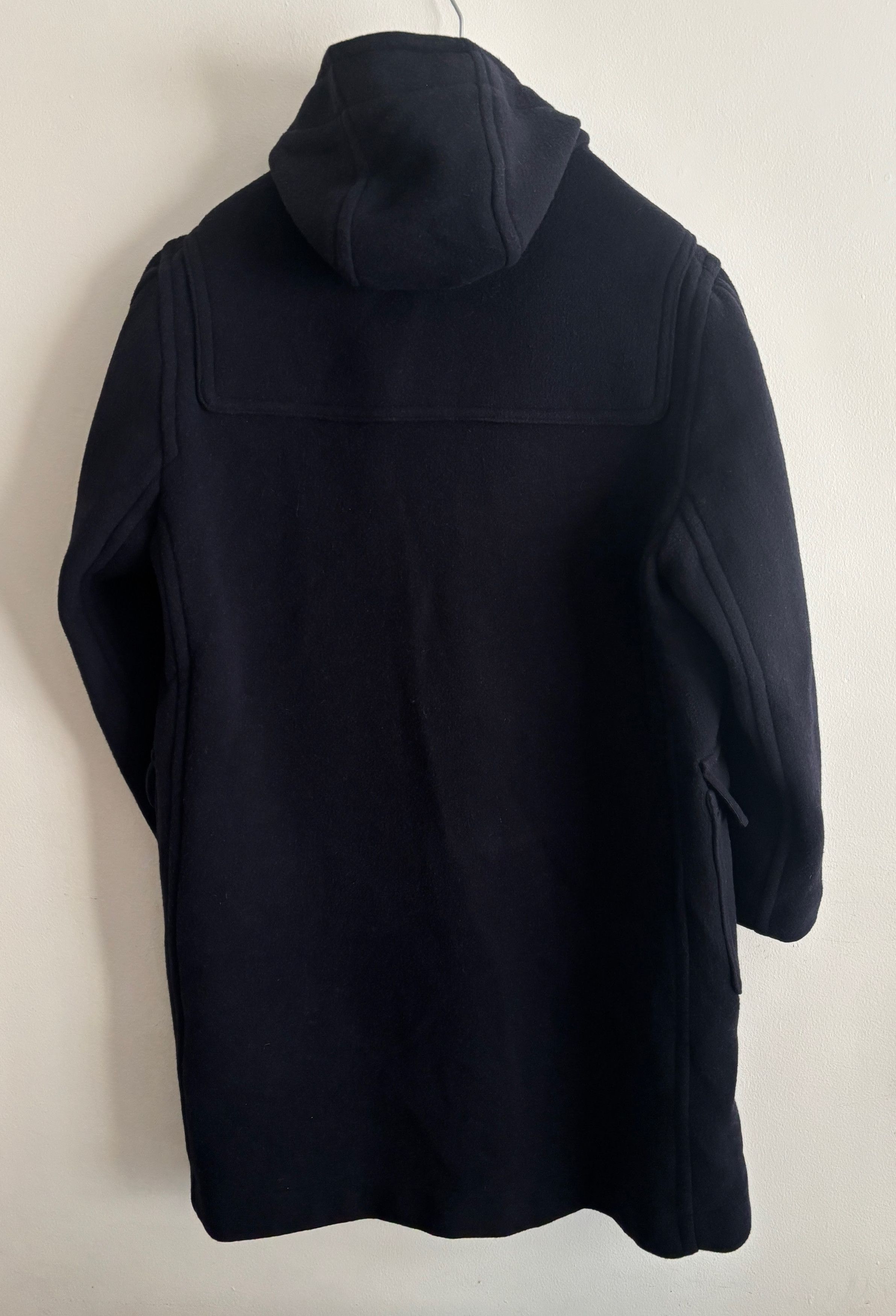 Brooks Brothers Navy Wool Cashmere Hooded Duffle Coat/ Overcoat - Large UK Size US L / EU 52-54 / 3 - 8 Thumbnail
