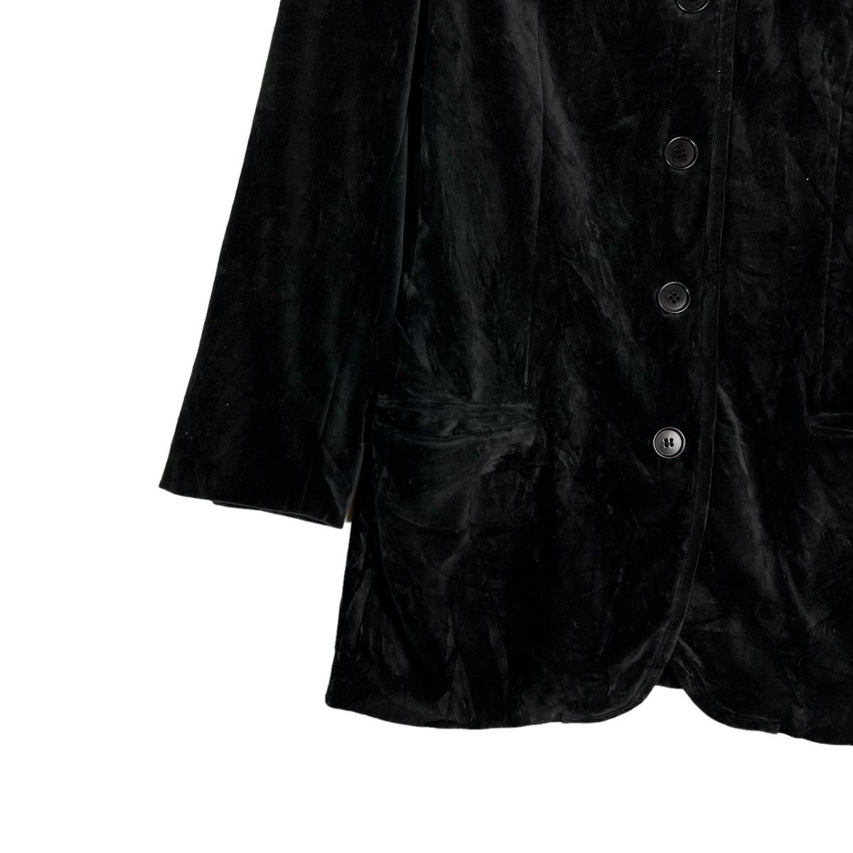 Armani 🔥EMPORIO ARMANI VELVET BLAZER FULL BUTTON JACKET MADE ITALY Size US M / EU 48-50 / 2 - 4 Thumbnail