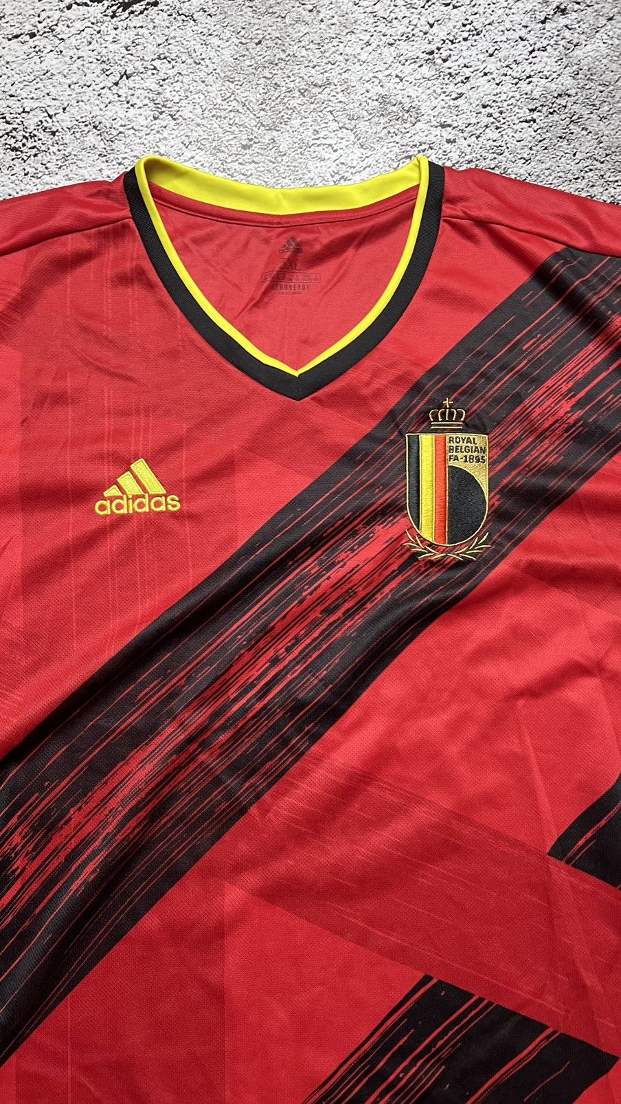 Adidas 2020-2021 Belgium national football team adidas jersey 2-3XL Size US XXL / EU 58 / 5 - 3 Thumbnail