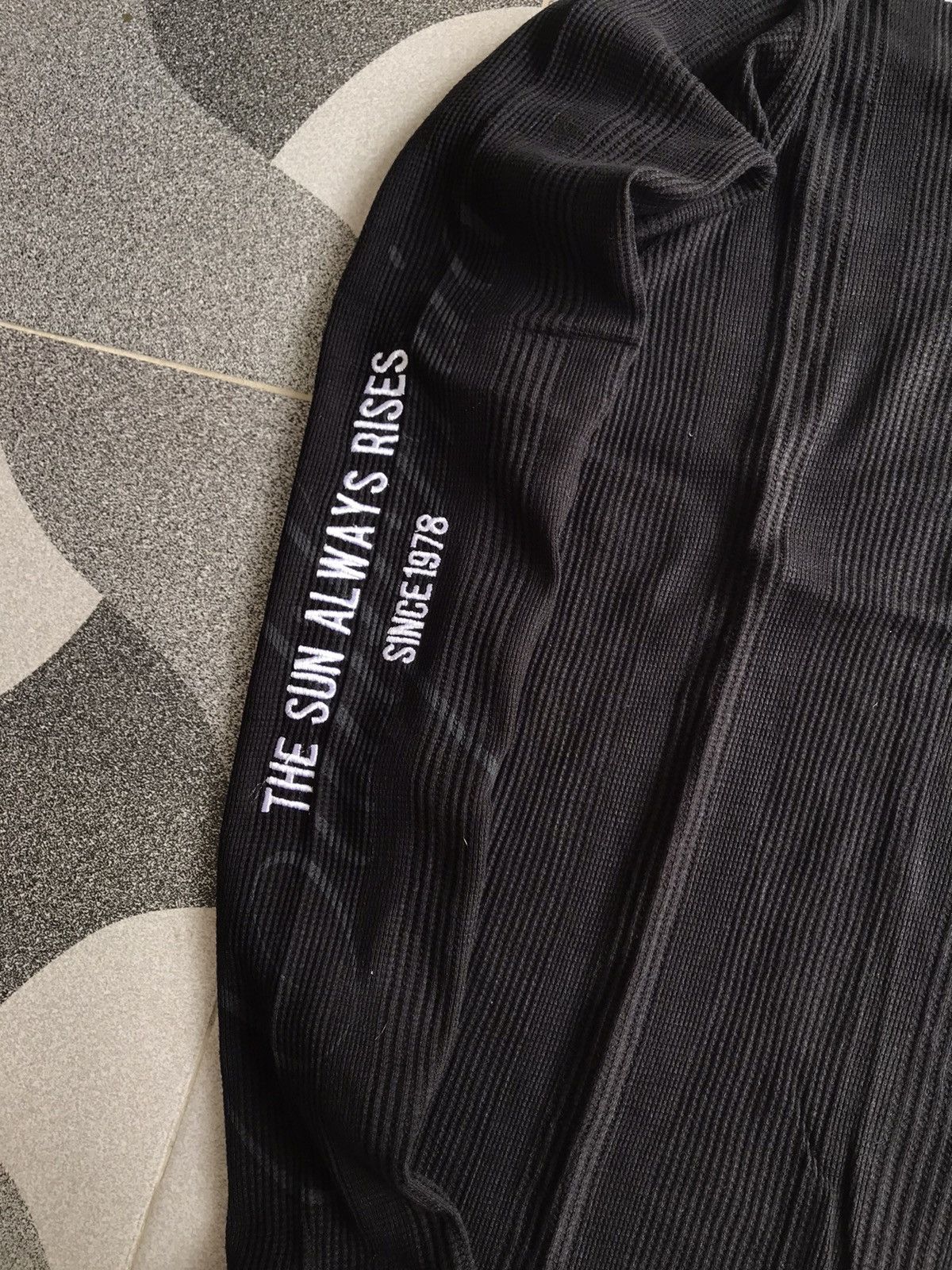 14th Addiction × Japanese Brand × KMRii Y2K Ribbed Gotcha Poem longsleeve Size US S / EU 44-46 / 1 - 3 Thumbnail