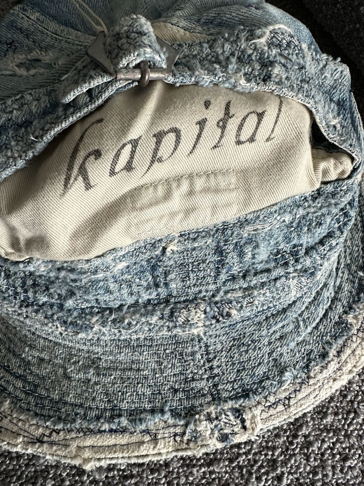 Kapital Kapital OG Old Man and The Sea Crash Remake Hat Size ONE SIZE - 3 Thumbnail