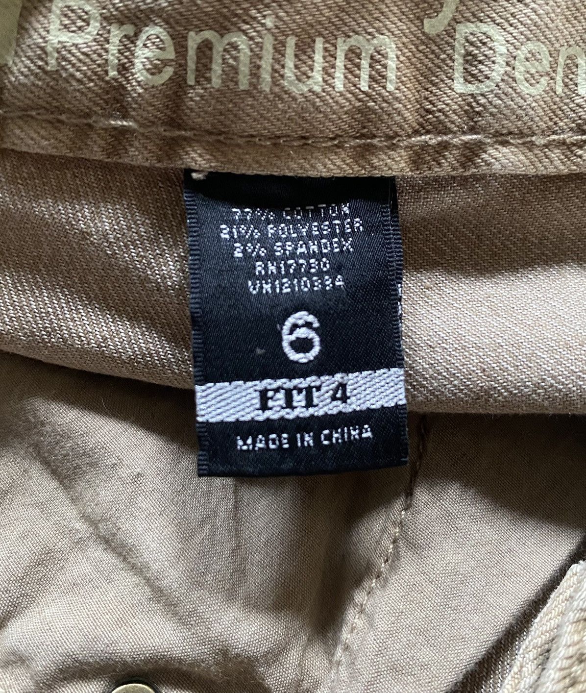 Massimo Osti Japanese Brand Mossimo Skinny Premium Denim Size US 31 - 13 Thumbnail