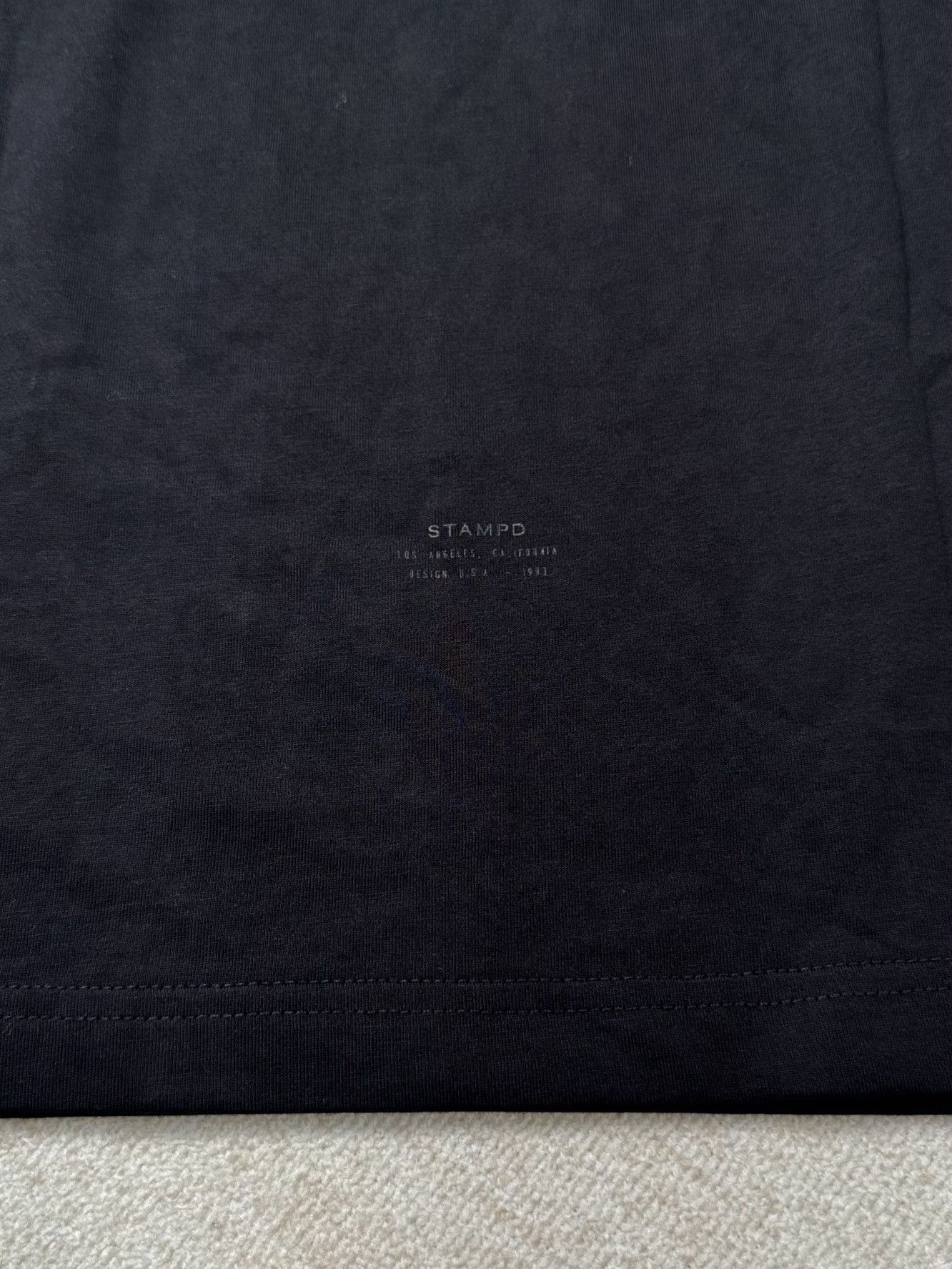 Stampd UNWORN* STAMPD CORE LOGO STACK LS TEE BLACK Size US M / EU 48-50 / 2 - 7 Thumbnail