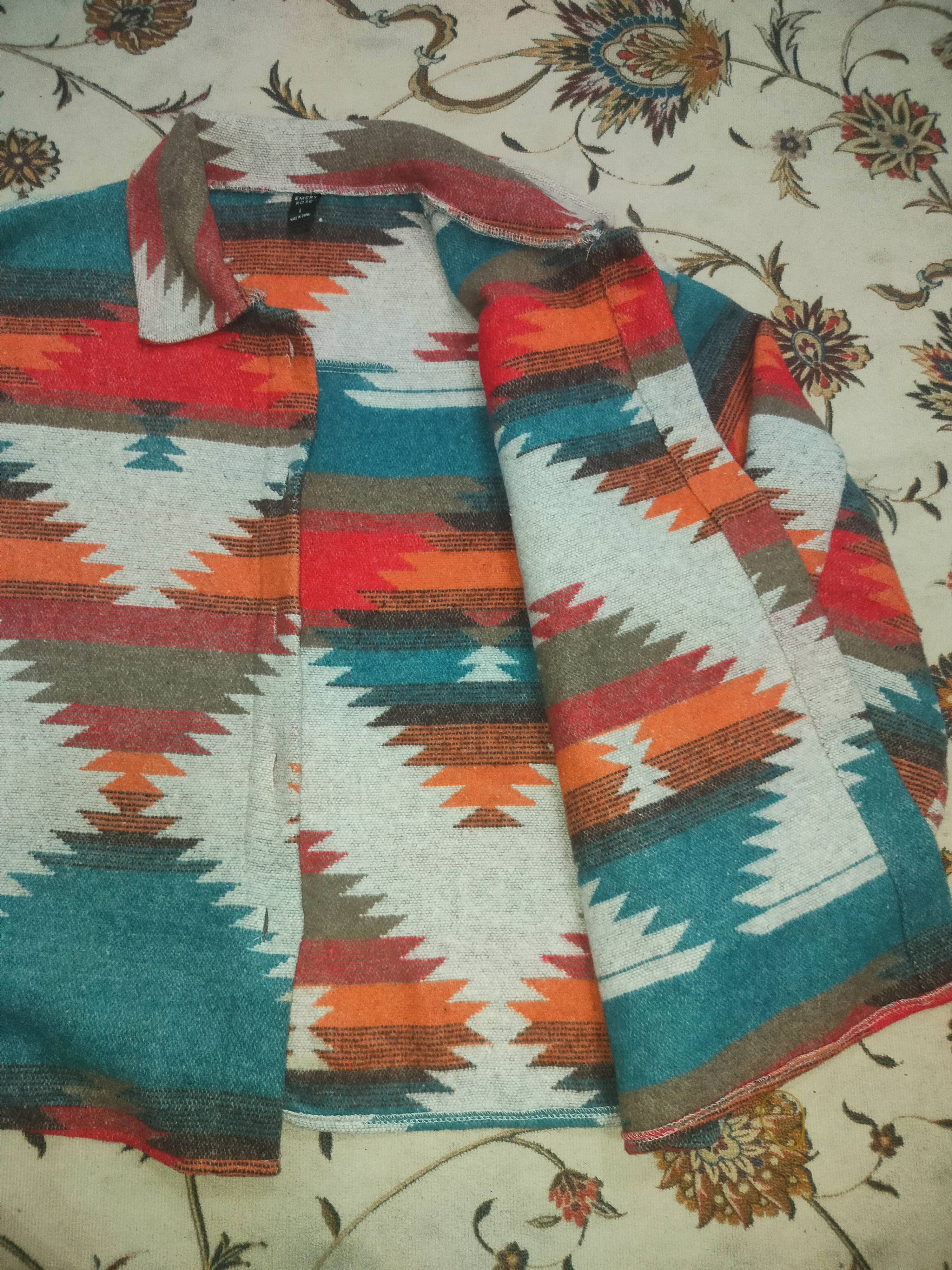 Other EMERY ROSE NAVAJO BUTTON UP JACKET Size US L / EU 52-54 / 3 - 7 Thumbnail