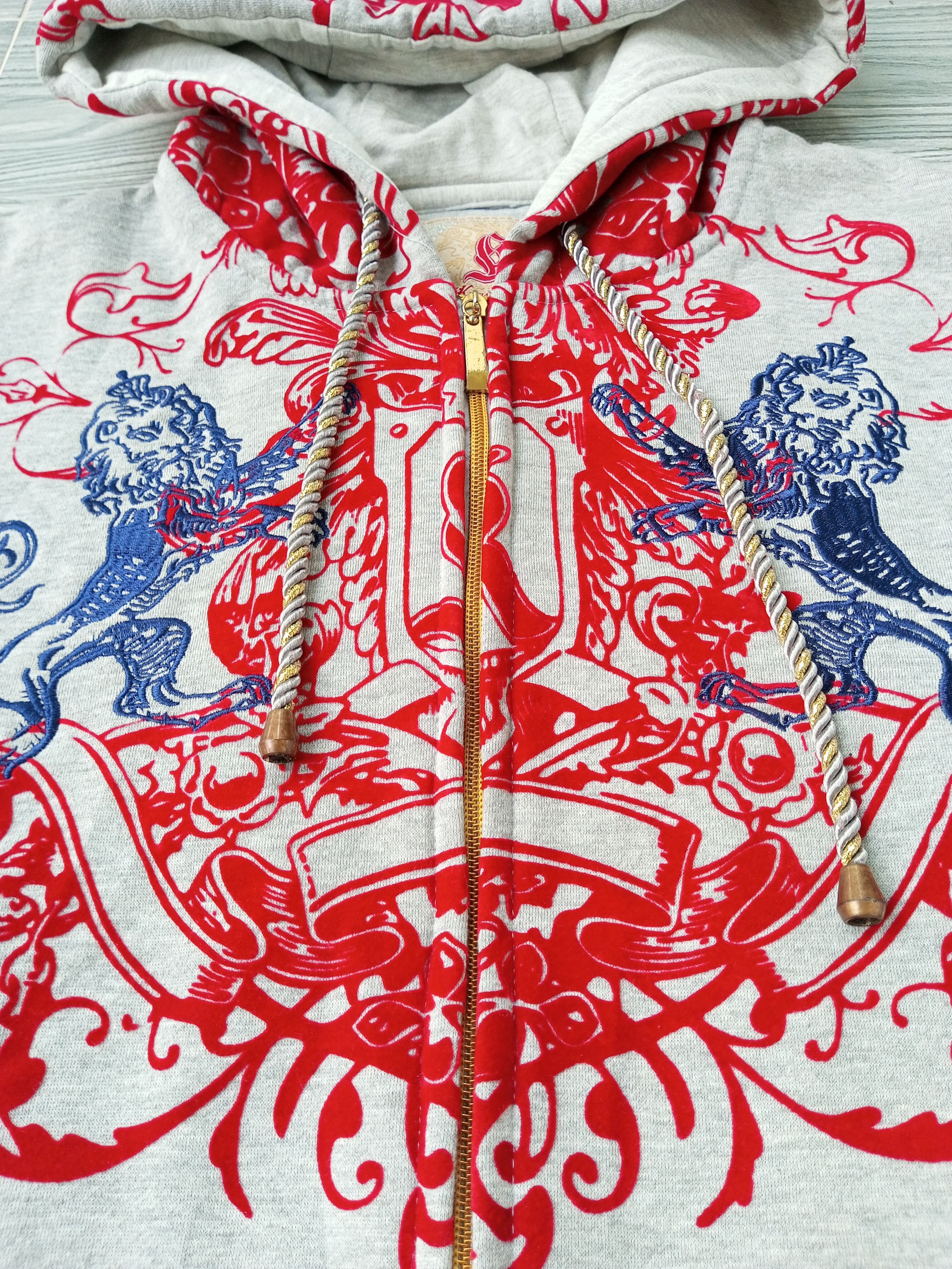 Japanese Brand 🔥CRAZY🔥 Y2K KANJI JEANS JPN TRADISIONAL ART EMBROIDERY Size US XL / EU 56 / 4 - 6 Thumbnail
