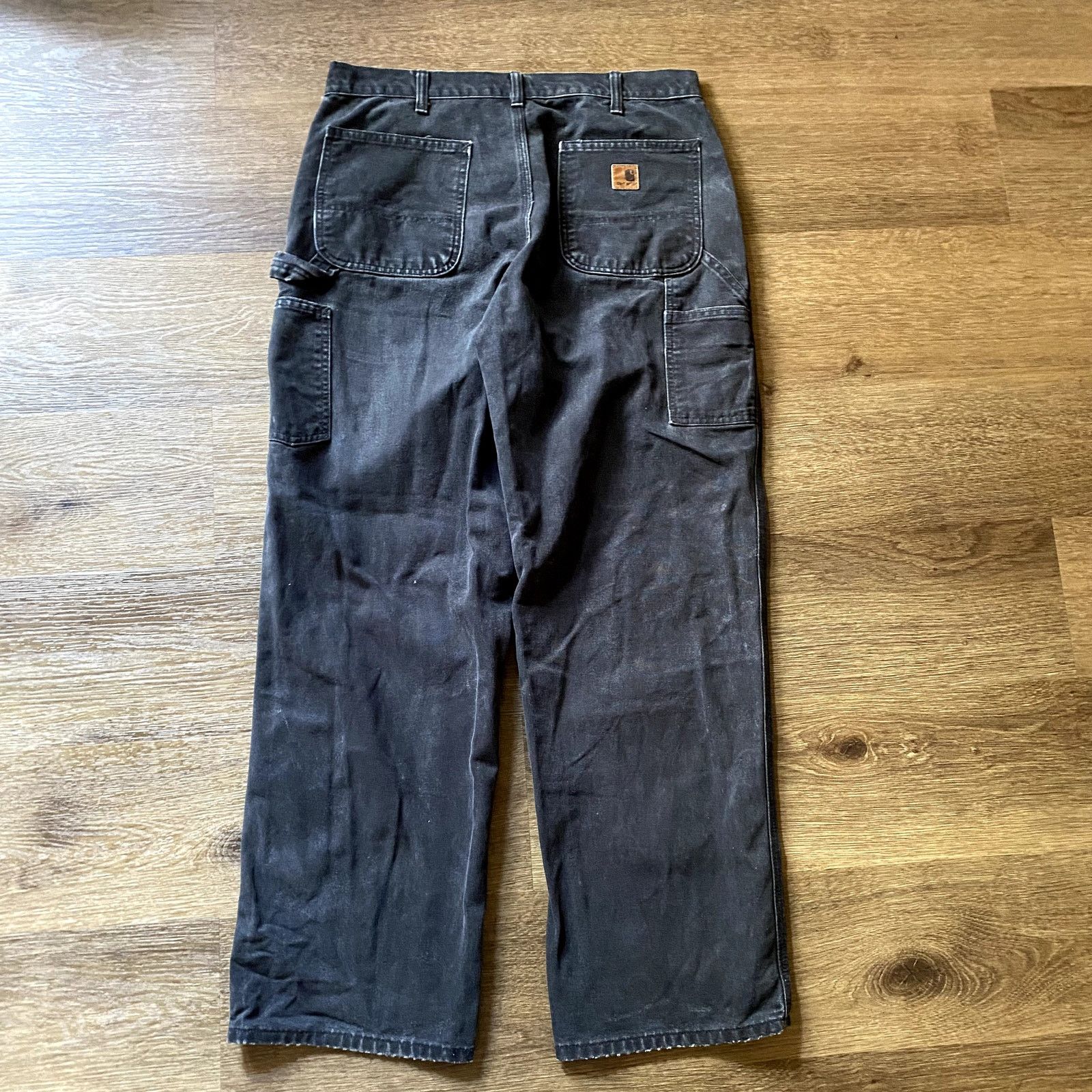 Carhartt Classic Black Carhartt Canvas Single Leg Pants Size US 34 / EU 50 - 5 Thumbnail