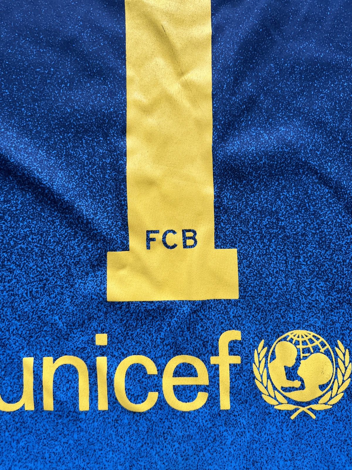 Other F.C. Barcelona V.Valdes Qatar Foundation Long Sleeve Jersey Size US L / EU 52-54 / 3 - 13 Thumbnail