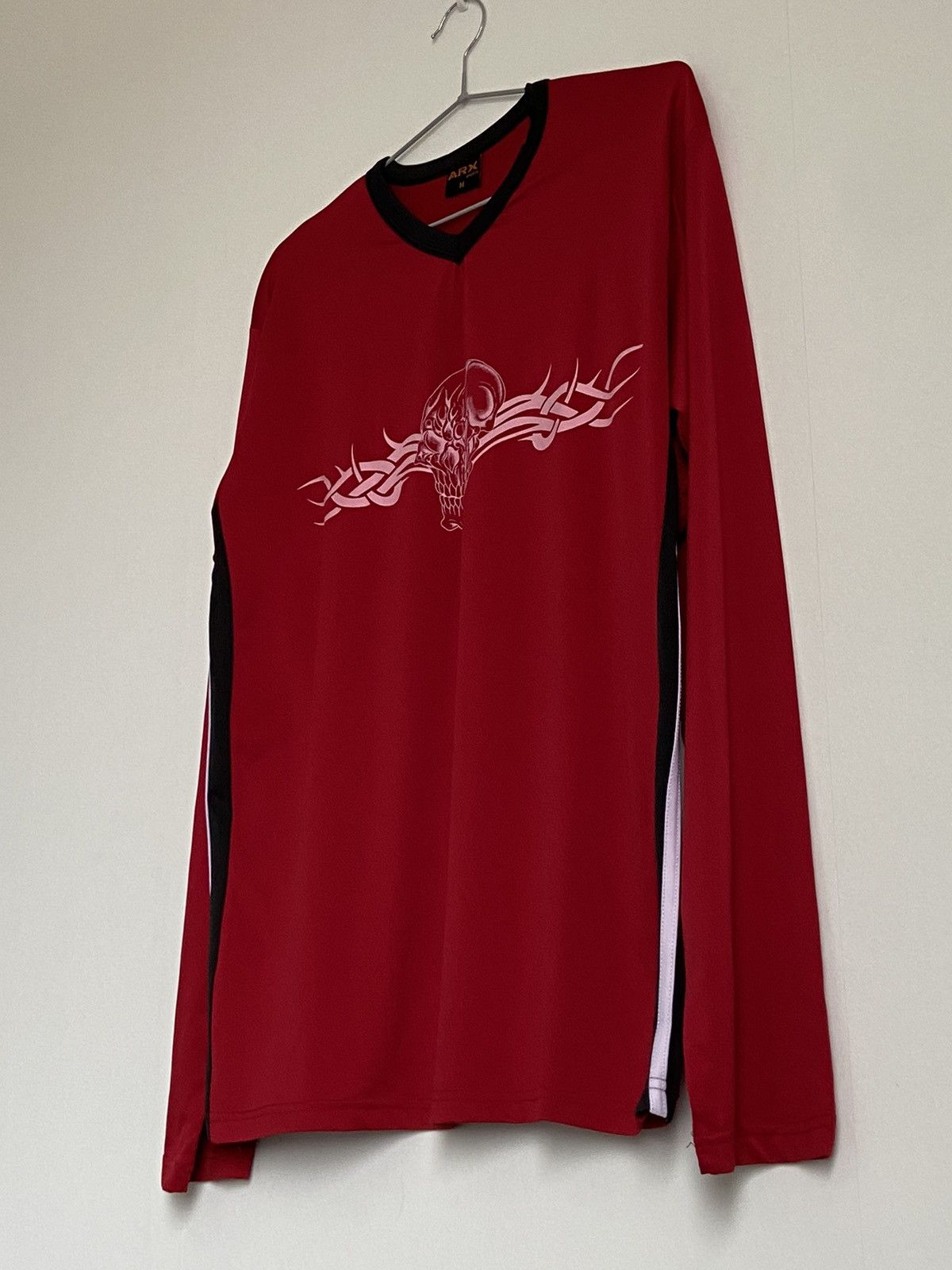 Japanese Brand × Vintage Crazy Y2K skull tribal vintage long sleeve Size US M / EU 48-50 / 2 - 4 Thumbnail