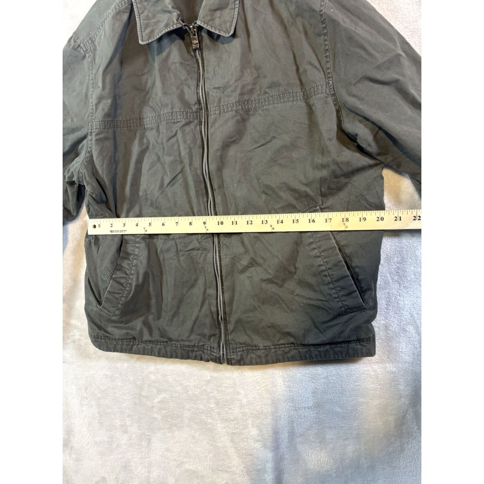 Dockers Dockers Bomber Jacket Full Zip Men's L Olive Green Size US L / EU 52-54 / 3 - 2 Thumbnail