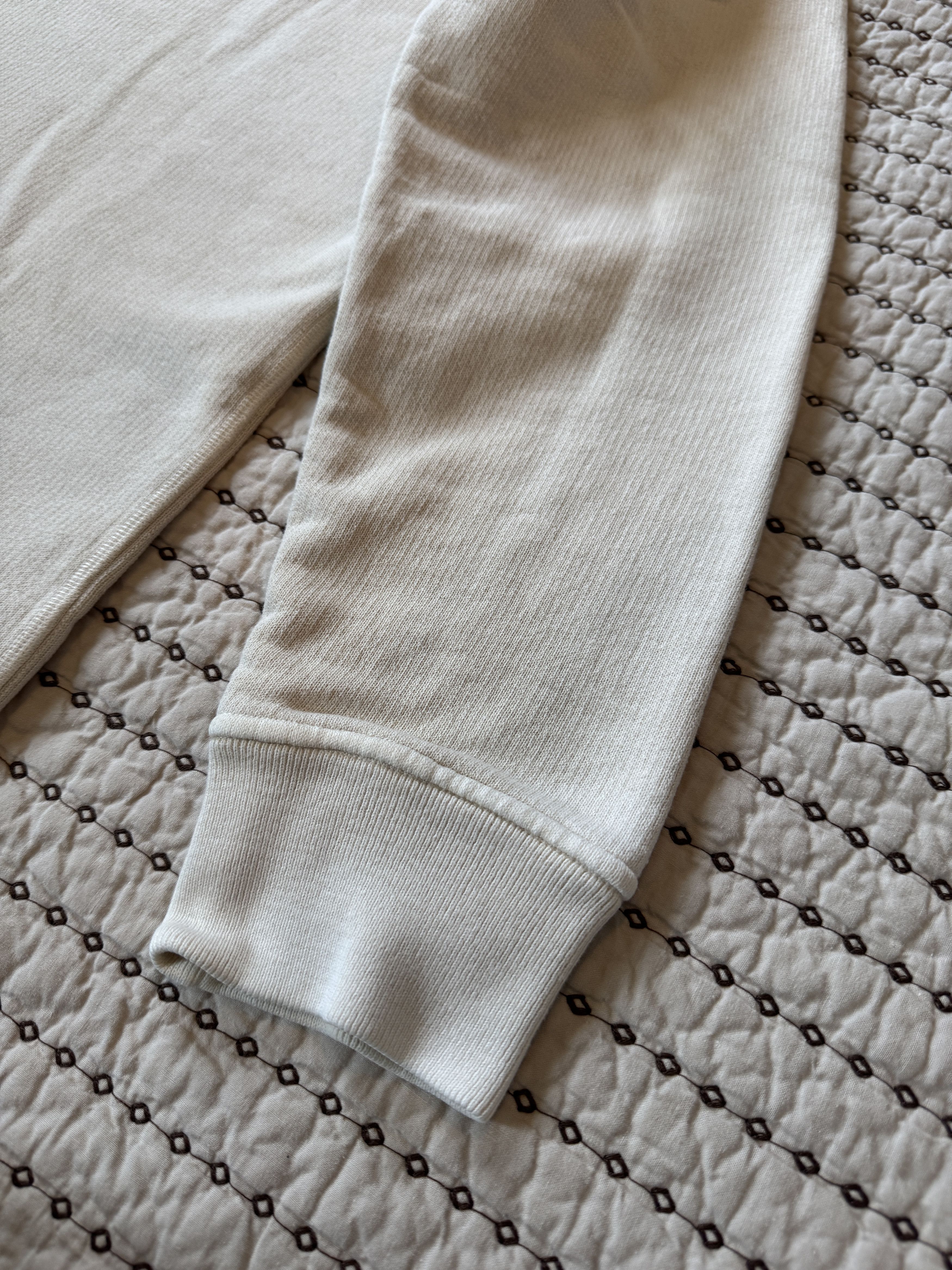C.P. Company VINTAGE C.P. COMPANY MOCK TURTLENECK SWEATSHIRT CREAM MEDIUM Size US M / EU 48-50 / 2 - 6 Thumbnail