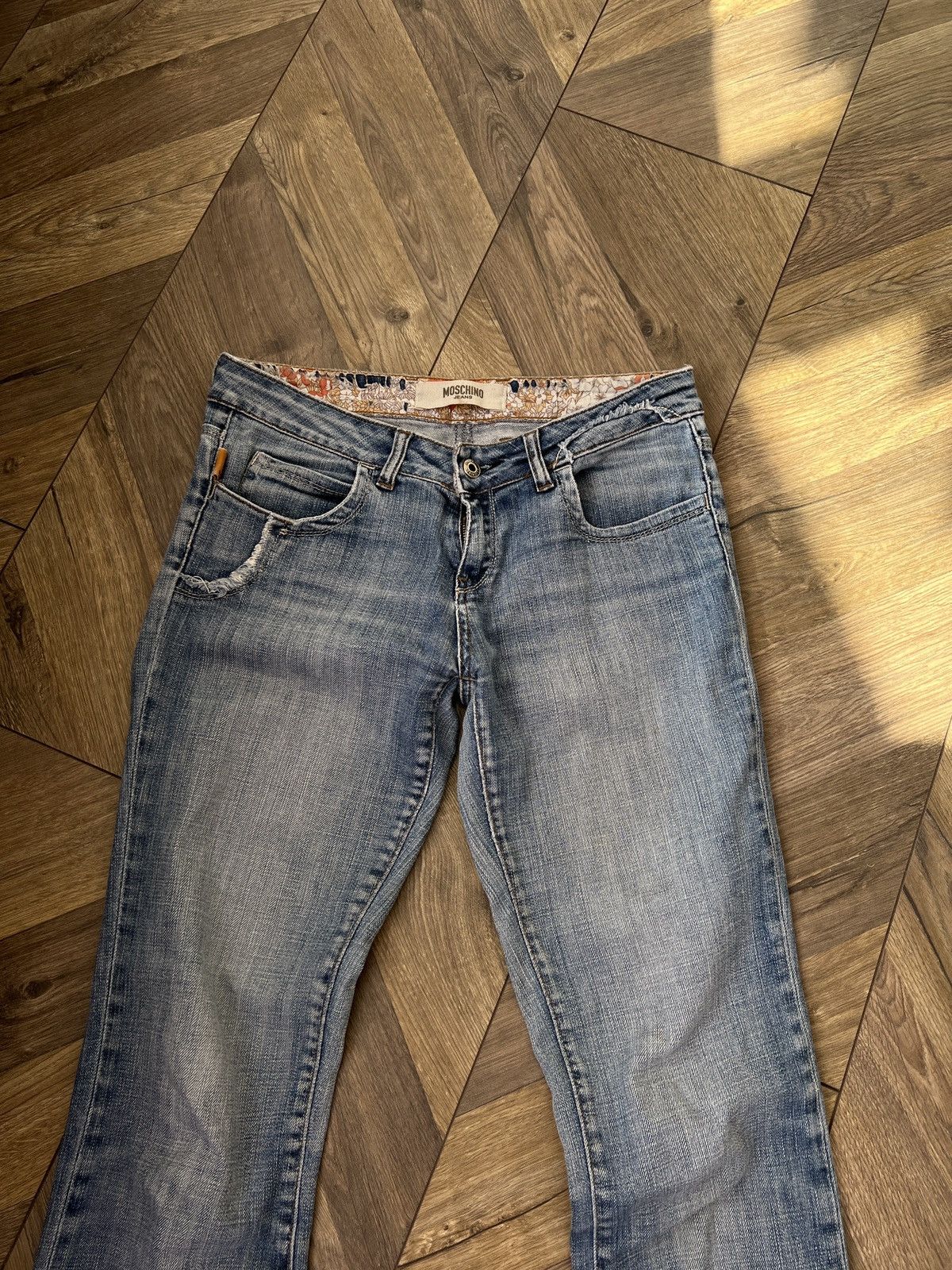 Moschino × Vintage Vintage Moschino Jeans Women’s Denim Pants Size 28" / US 6 / IT 42 - 5 Thumbnail