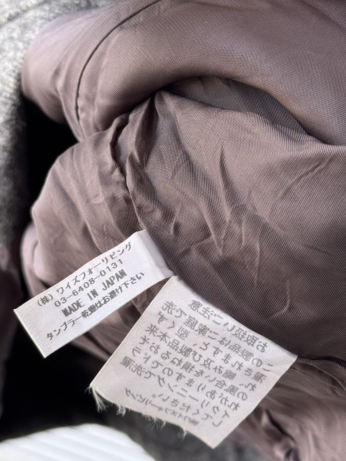 Yohji Yamamoto Vintage Yohji Yamamoto Y’s For Living Cashmere Blazer Size US M / EU 48-50 / 2 - 5 Thumbnail