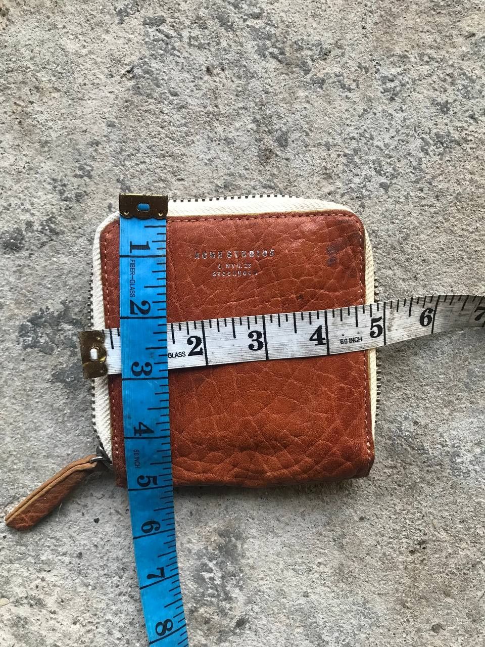 Acne Studios Acne stusios Zippered bifold wallet Size ONE SIZE - 7 Thumbnail