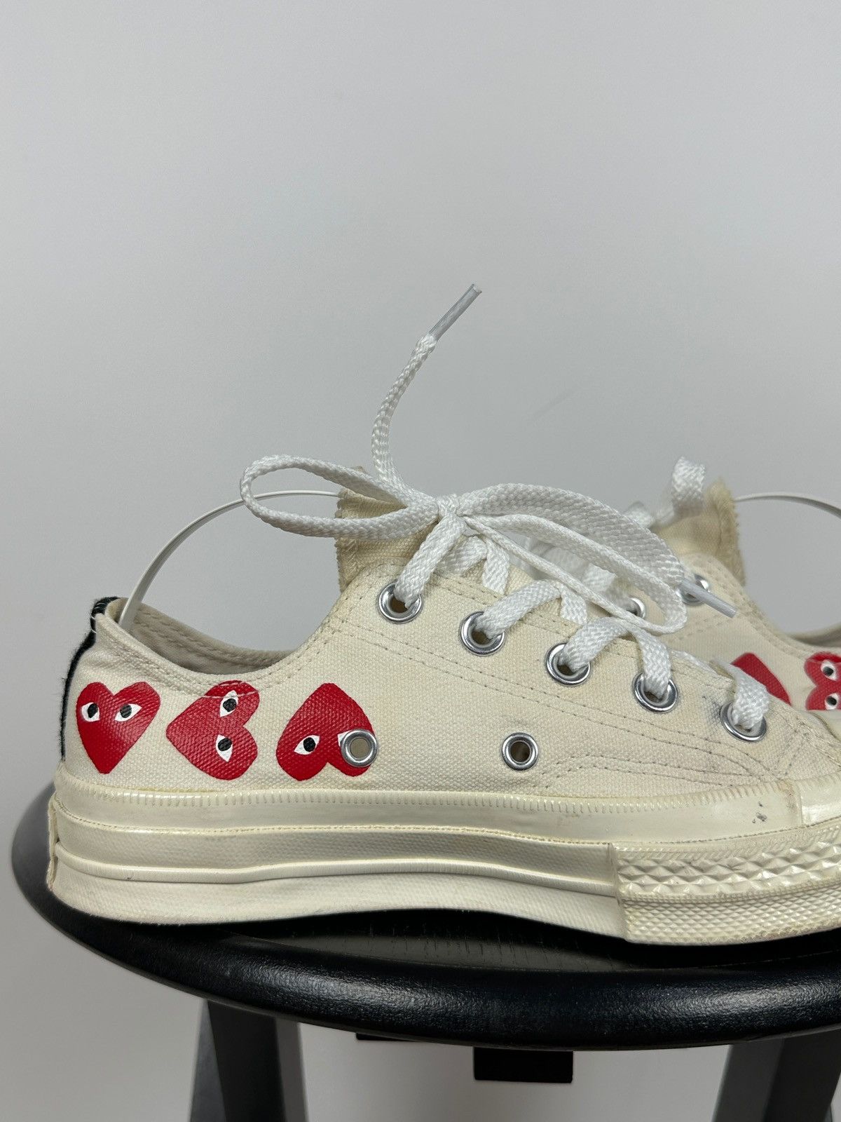 Comme des Garcons Comme Des Garçons x Chuck Taylor Converse All Star Low Top Size US 5 / IT 35 - 17 Thumbnail
