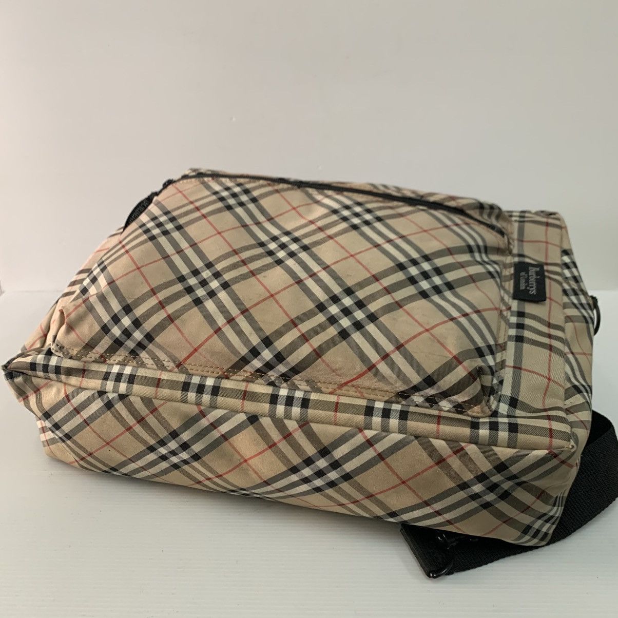 Burberry Burberrys Canvas Monogram Backpack Size ONE SIZE - 8 Thumbnail