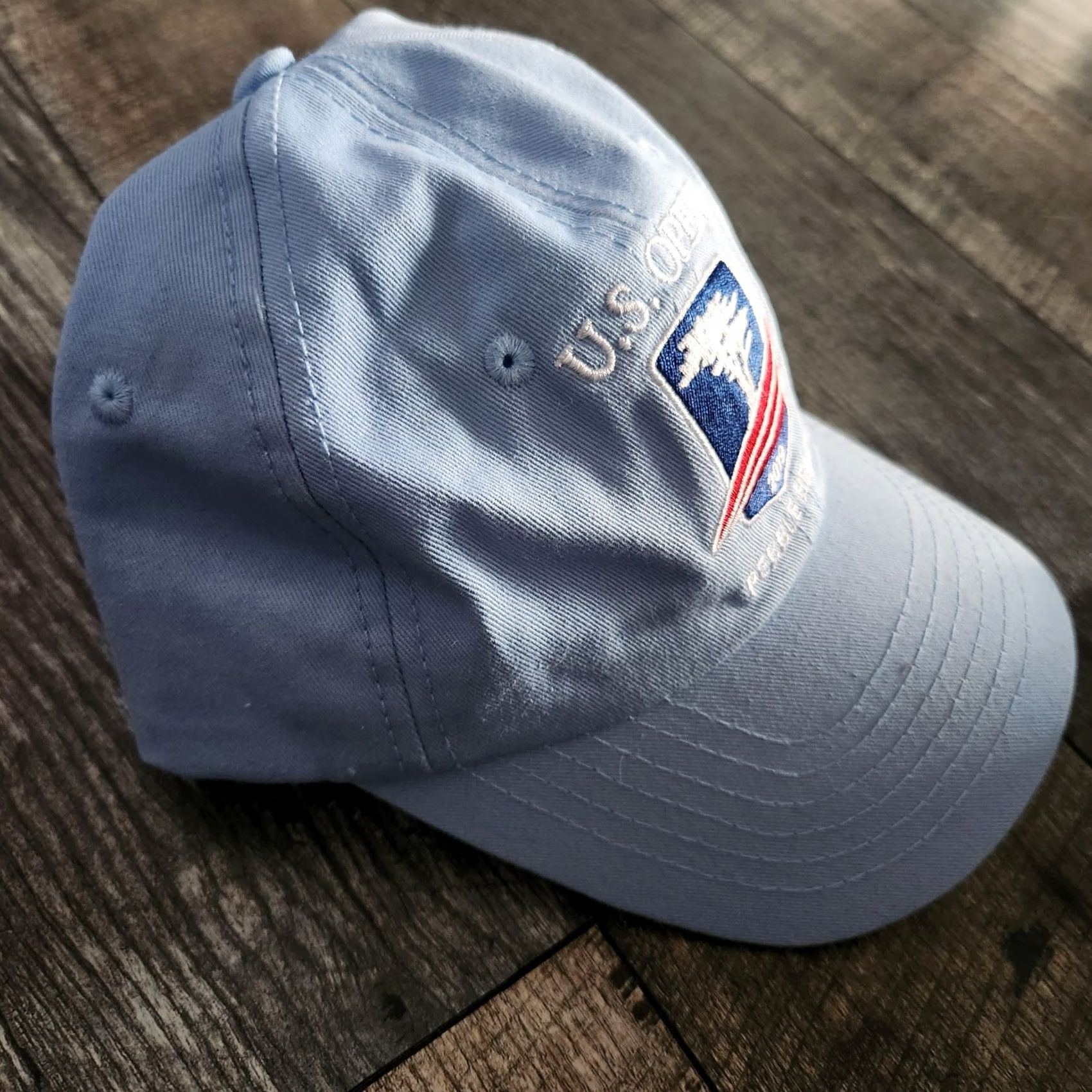 Vintage USGA US Open Pebble Beach 2019 Member Cap Adjustable Blue Cotton Golf Hat Size ONE SIZE - 4 Thumbnail